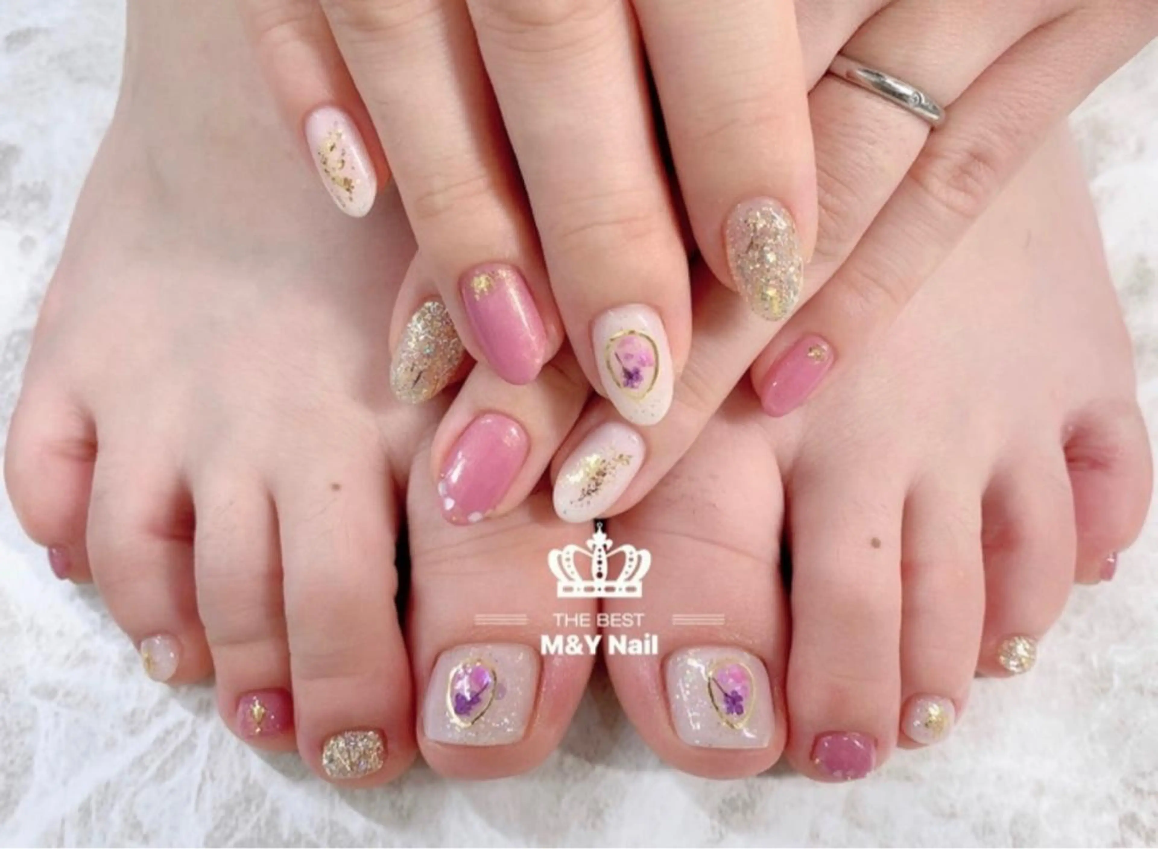 👣　ハンド&フットセットオススメコース【丁寧ケア込】当日のメニュー変更不可とさせて頂きます。の写真