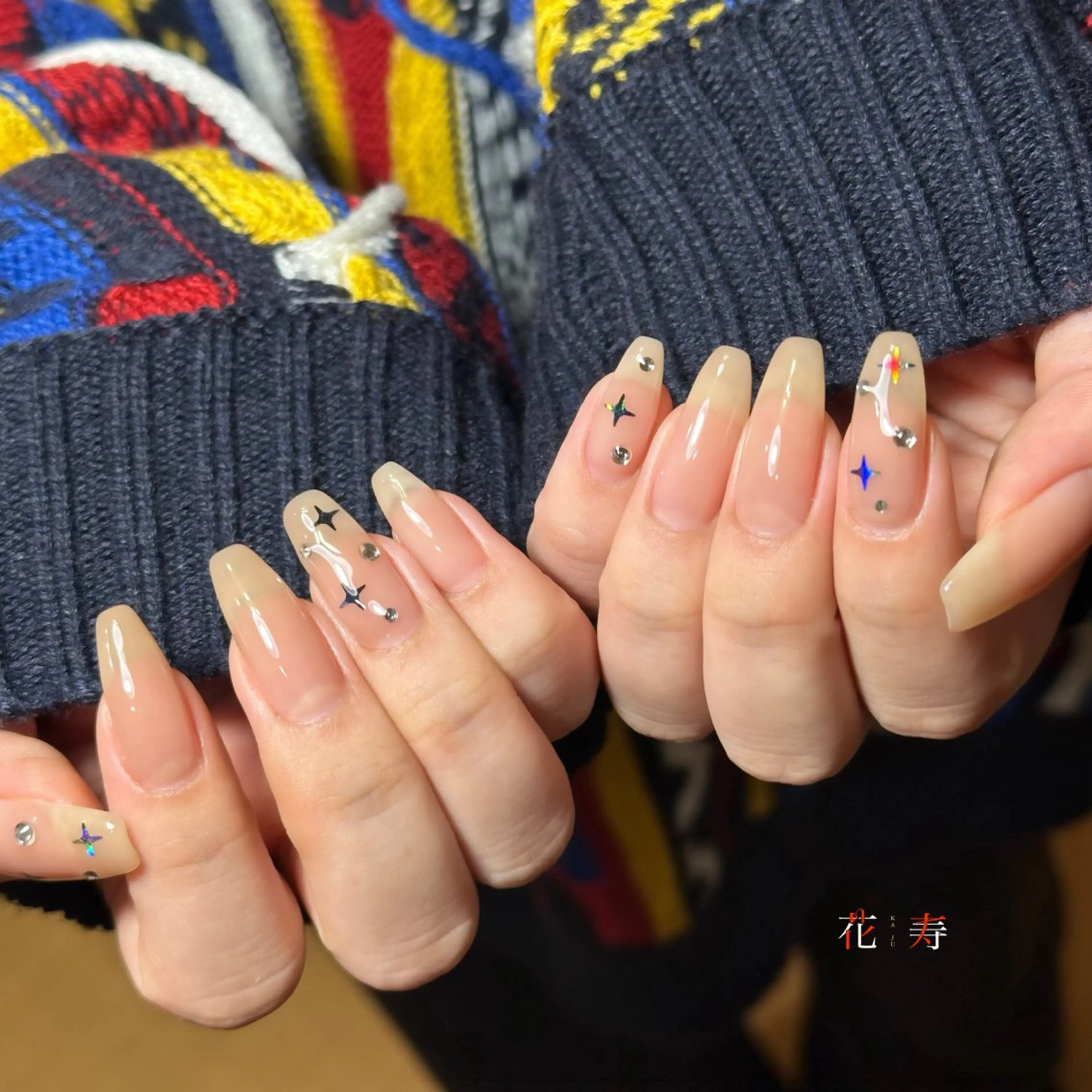 ネイル ハンドネイル 花寿-kaju- s.のネイルデザイン