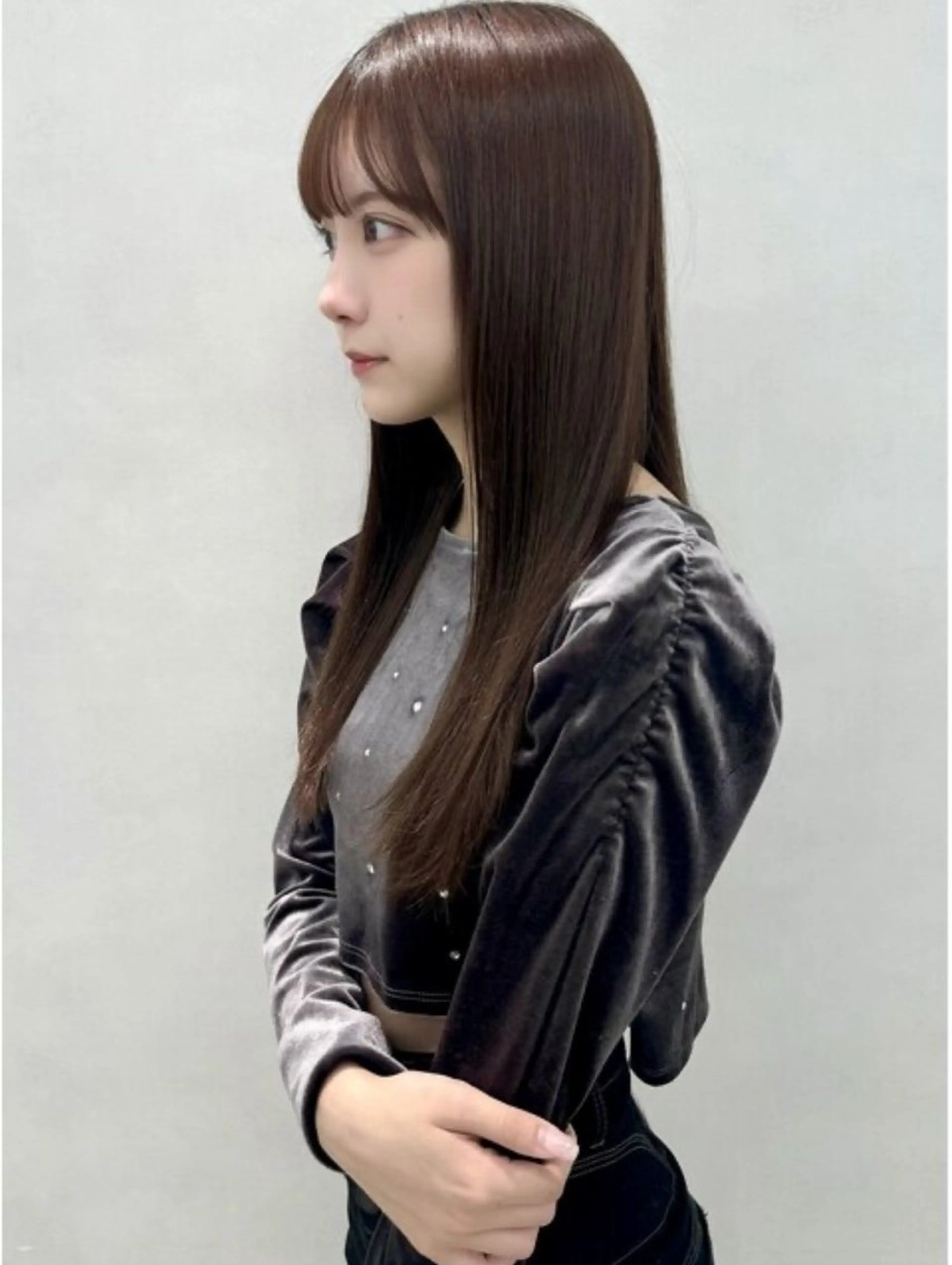 ロング カラー ✨️ツヤ髪✨️ 💫髪質改善💫間宮のヘアスタイル