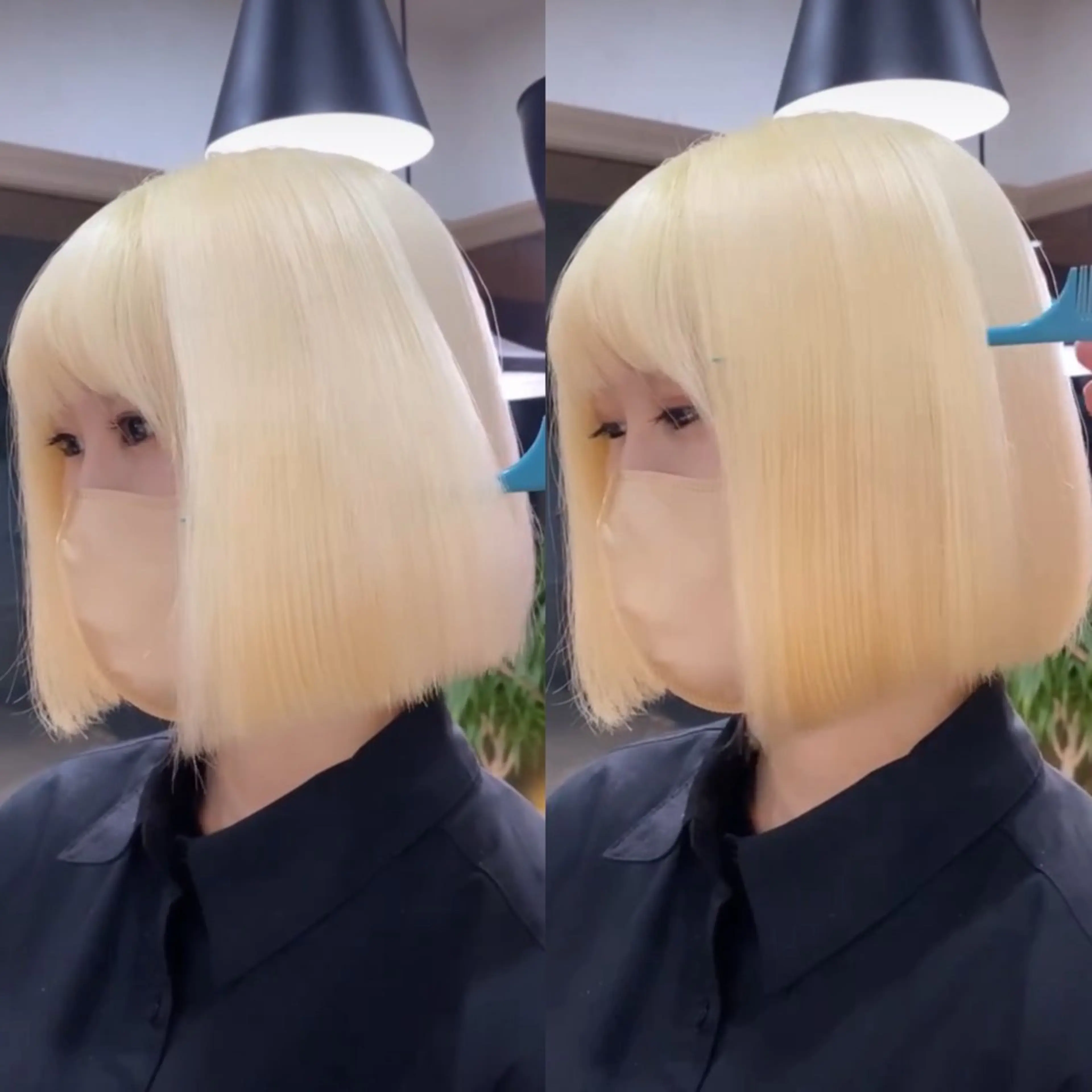 カラー COALL nex the salon所属・Riria✨ 透明感カラーのヘアスタイル