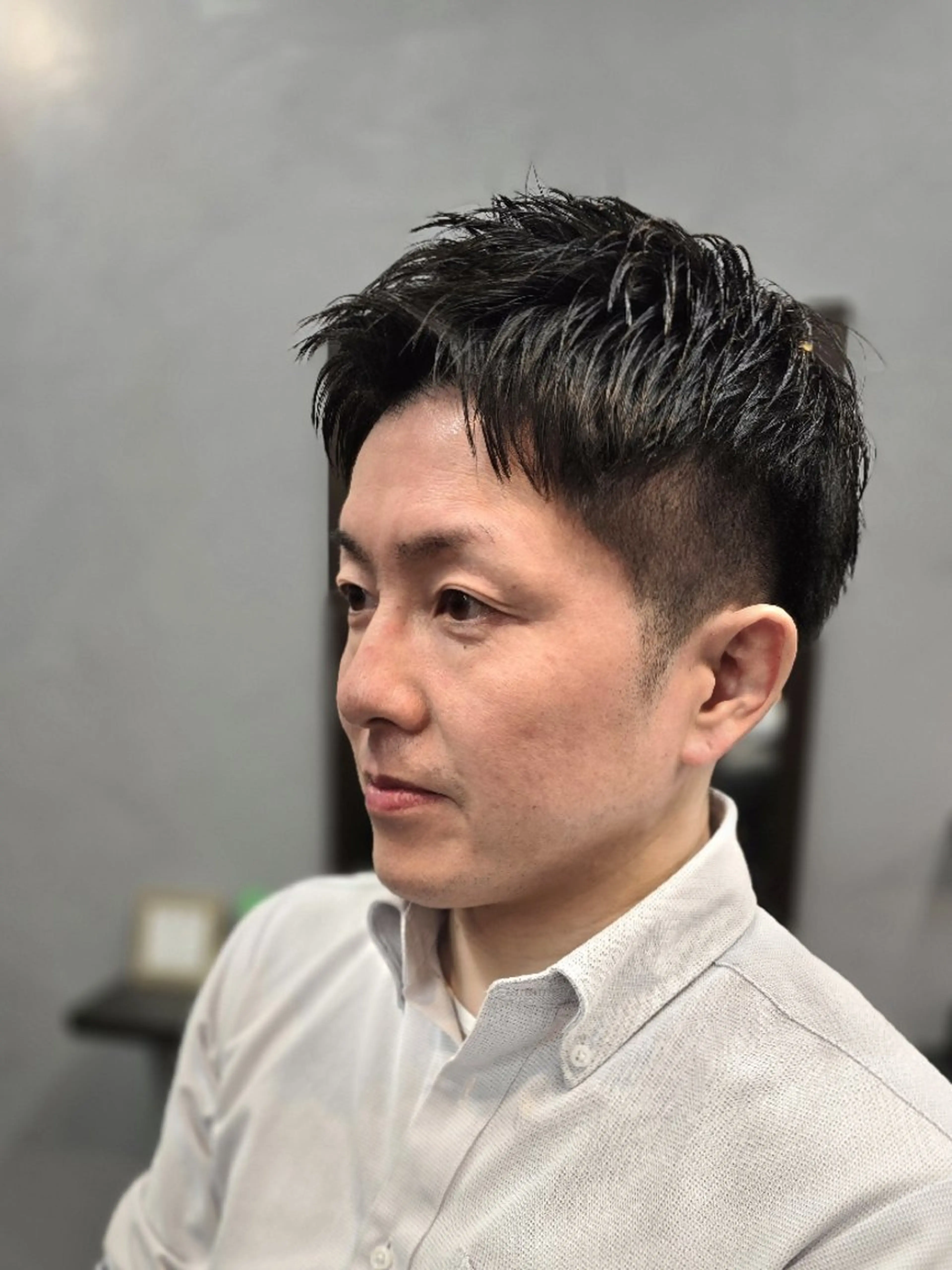 ショート メンズヘアースパーブ所属・宮川 陸のヘアスタイル