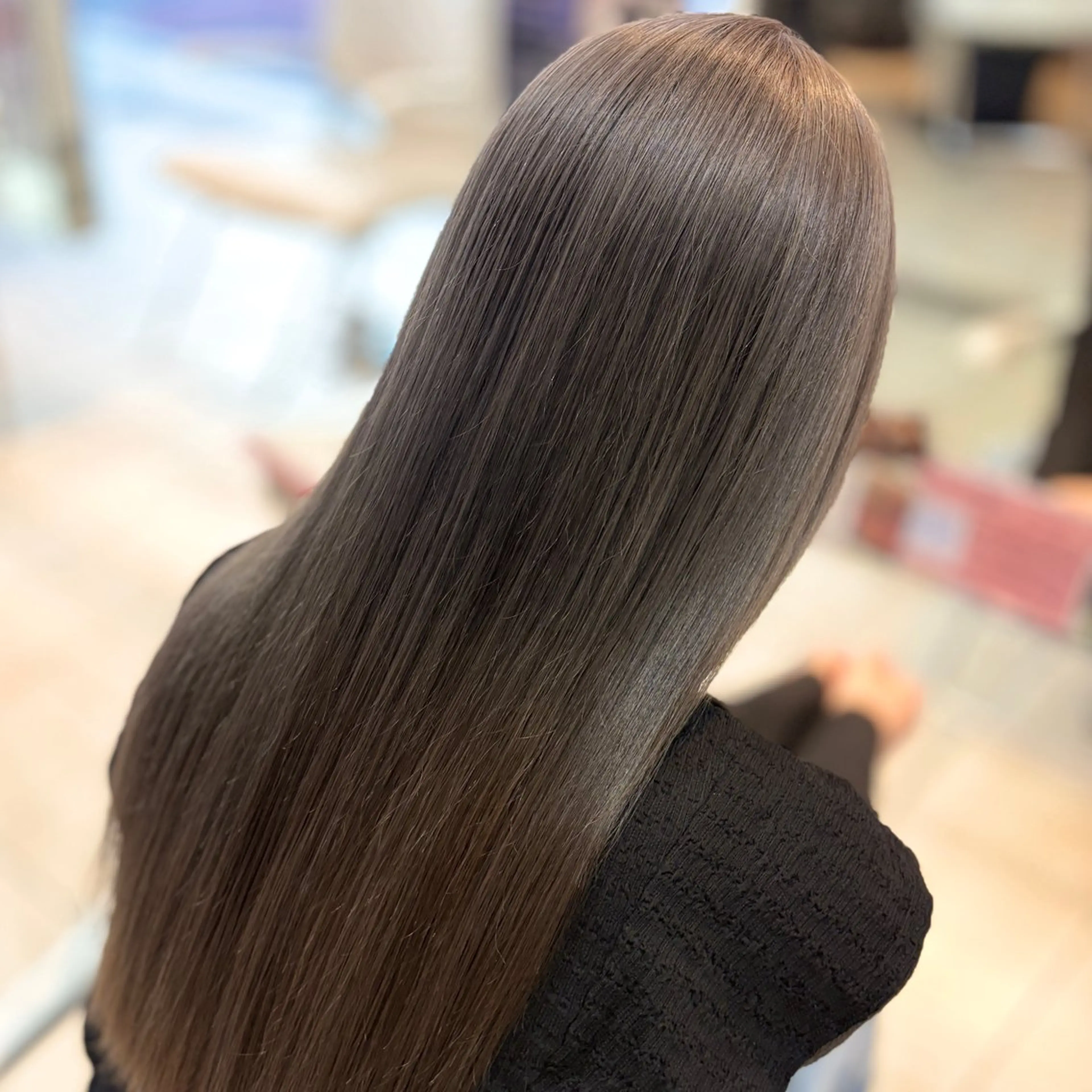 ロング カラー ヘアカラー ブリーチ/ヘアセット 【𝙍𝙞𝙣𝙤】のヘアスタイル