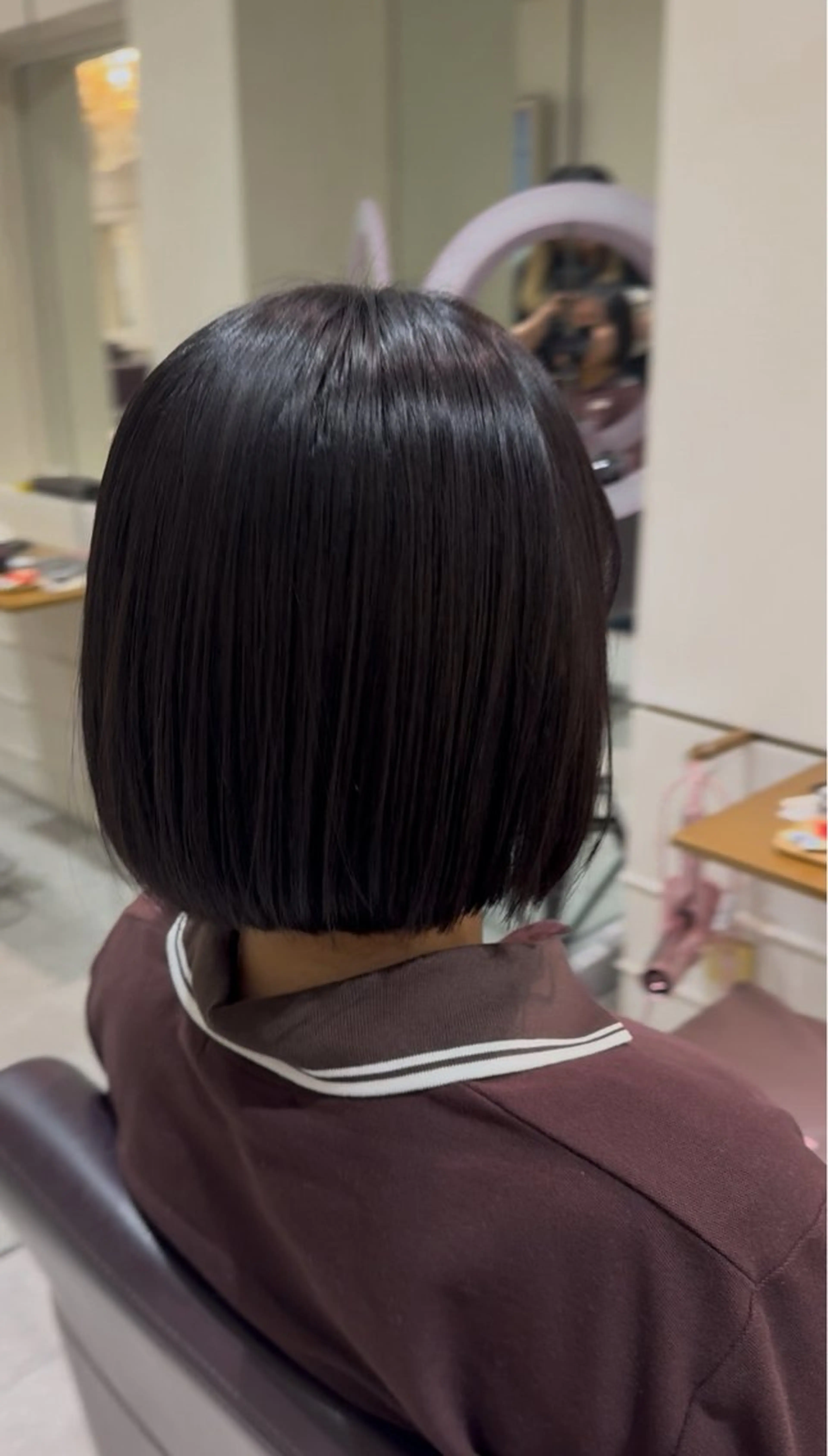 艶ラインワンレングスカットの写真