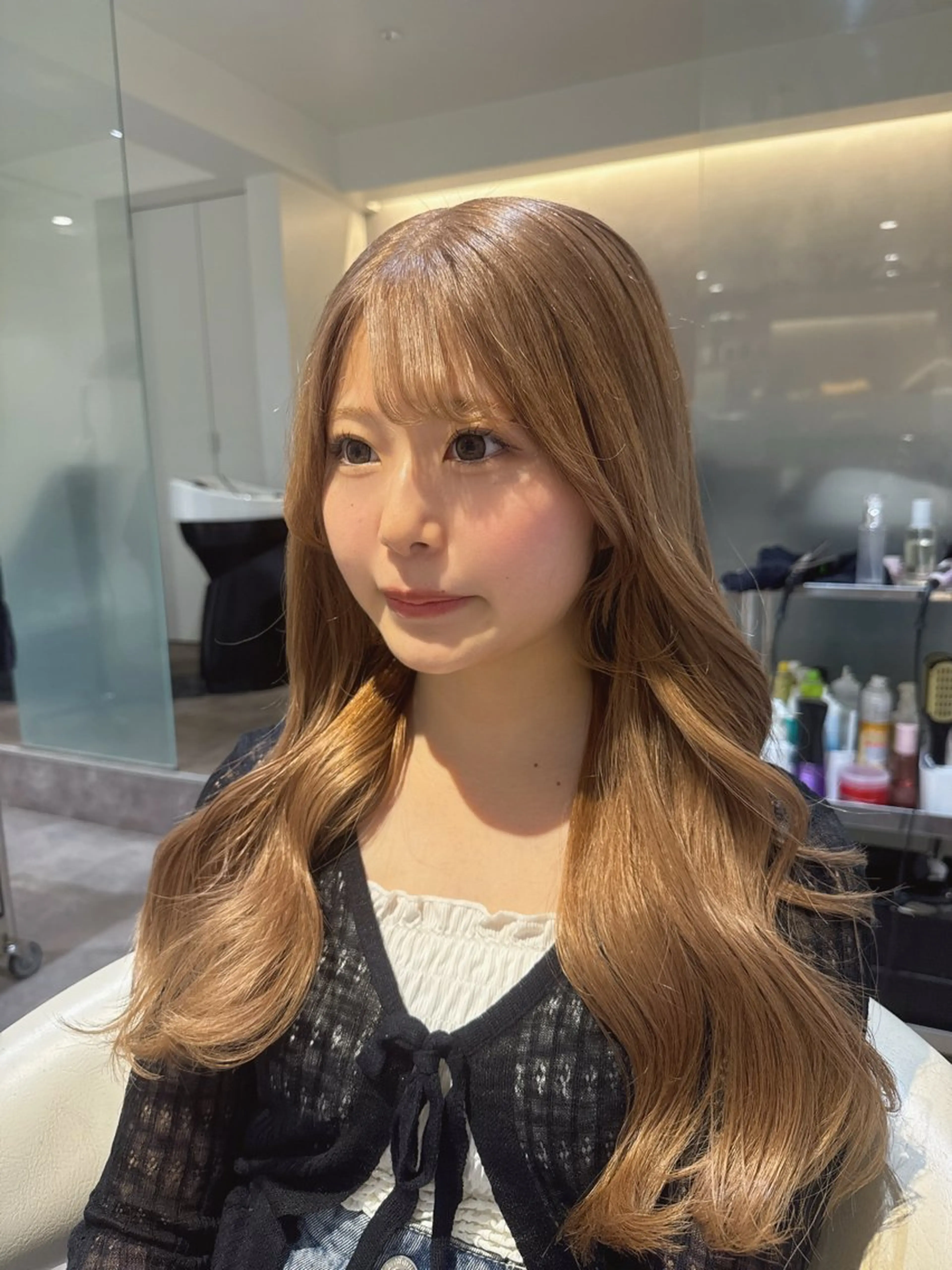 ミディアム カラー カット ヘアカラー 💎透明感カラー特化 💎TAISEIのヘアスタイル