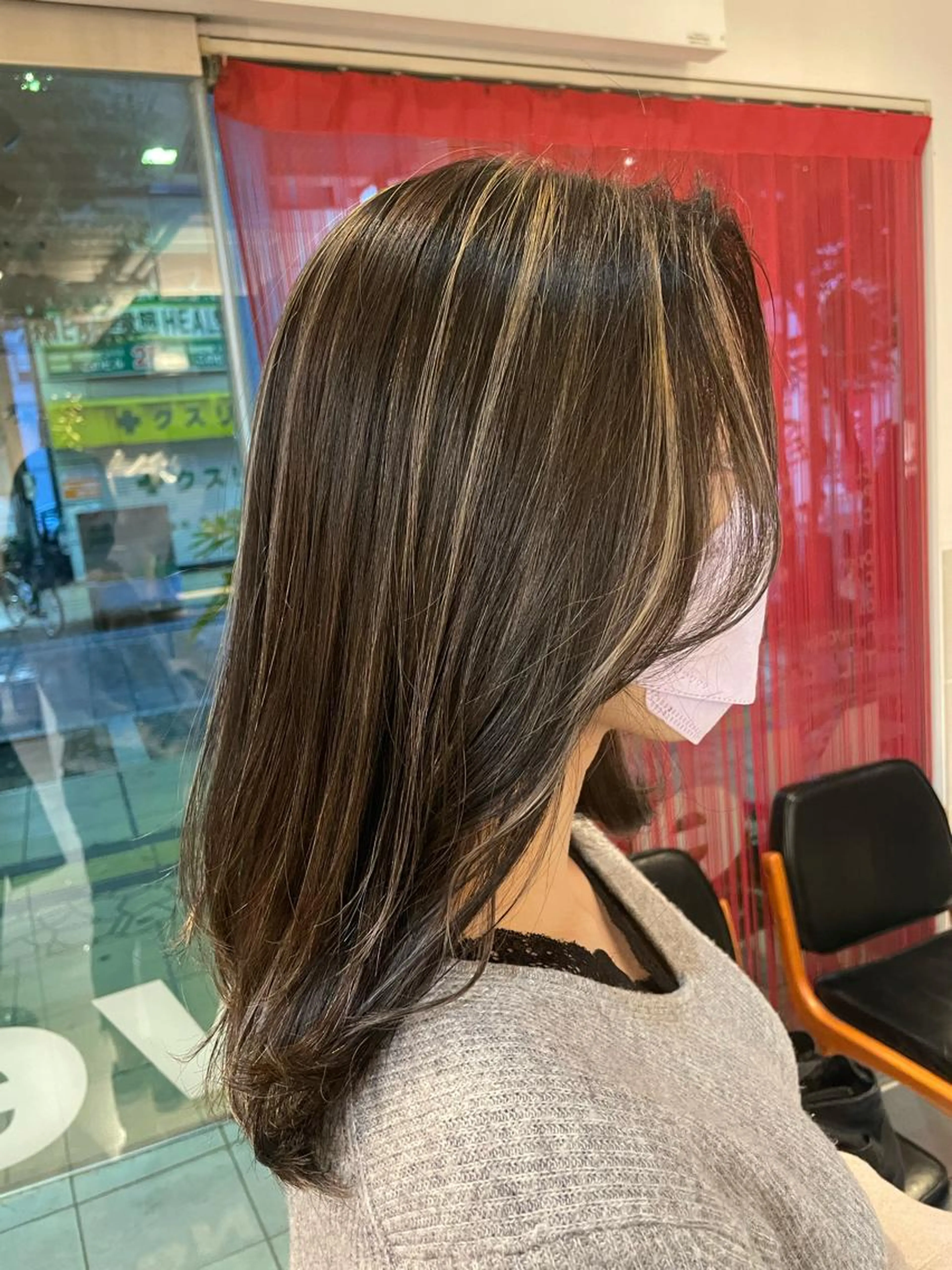 ✈️オススメメニュー✈️立派感ハイライトカラー¥14500(ブリーチ/レイヤーカット/インナーカラー)の写真