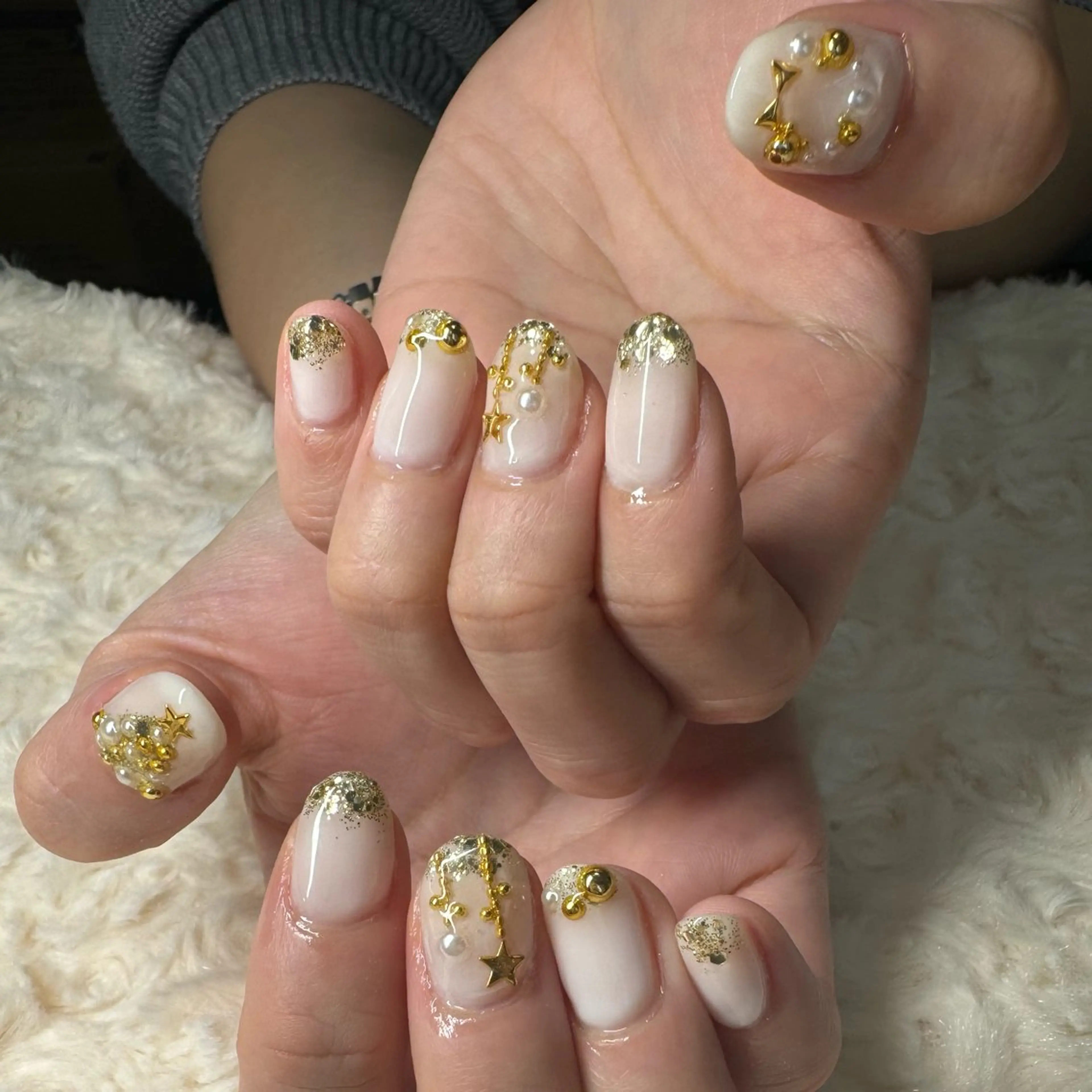 ネイル ハンドネイル 黒川 実祐のネイルデザイン