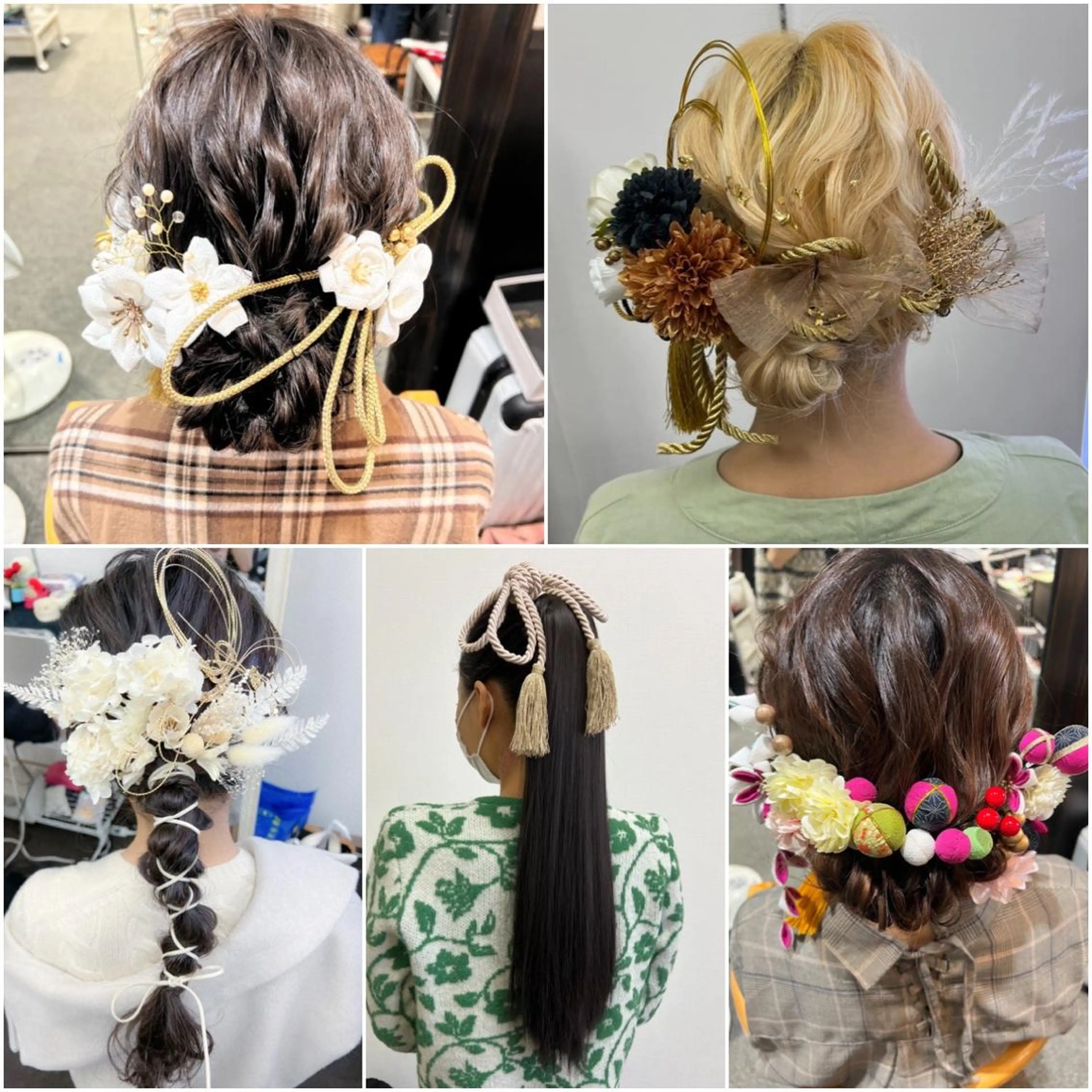 ヘアアレンジ 成人式 ヘアセット カラーパティシエ facce🌼ikoのヘアスタイル