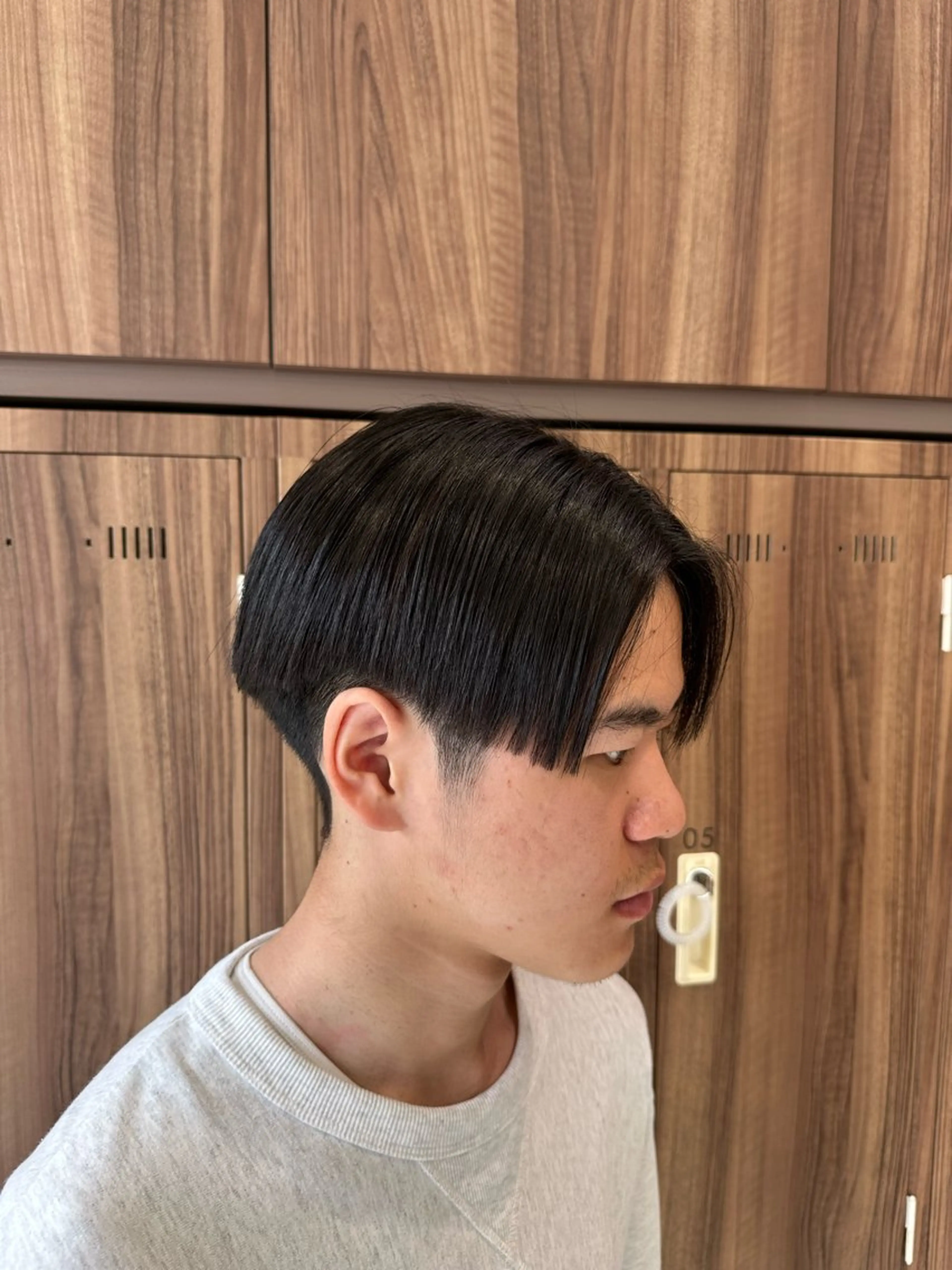 メンズ センターパート カット 縮毛矯正 メンズカット/カラー 💠進藤龍之介のヘアスタイル