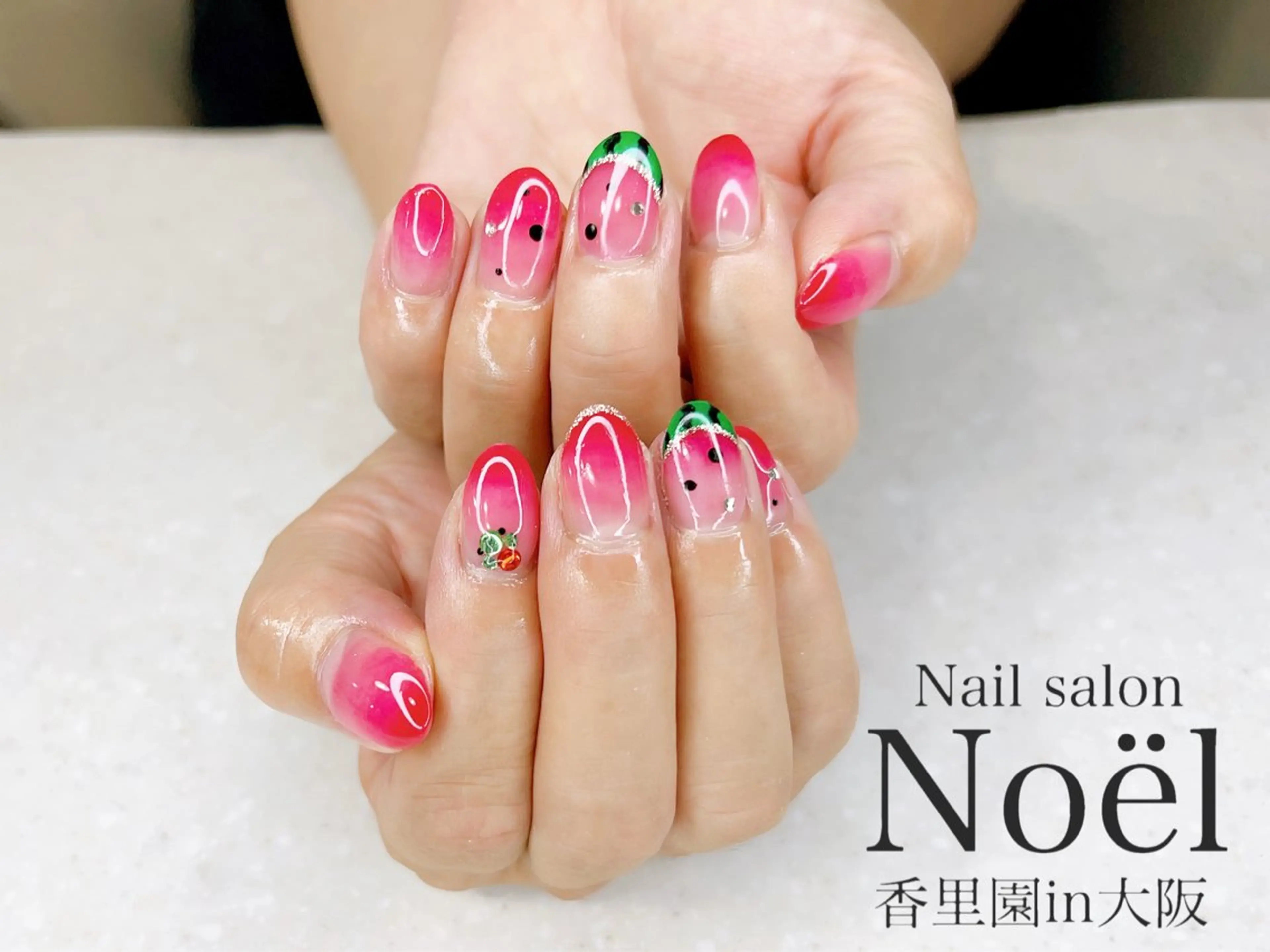 ネイル ハンドネイル Nailsalon  &Noel所属・もも 🍑のネイルデザイン