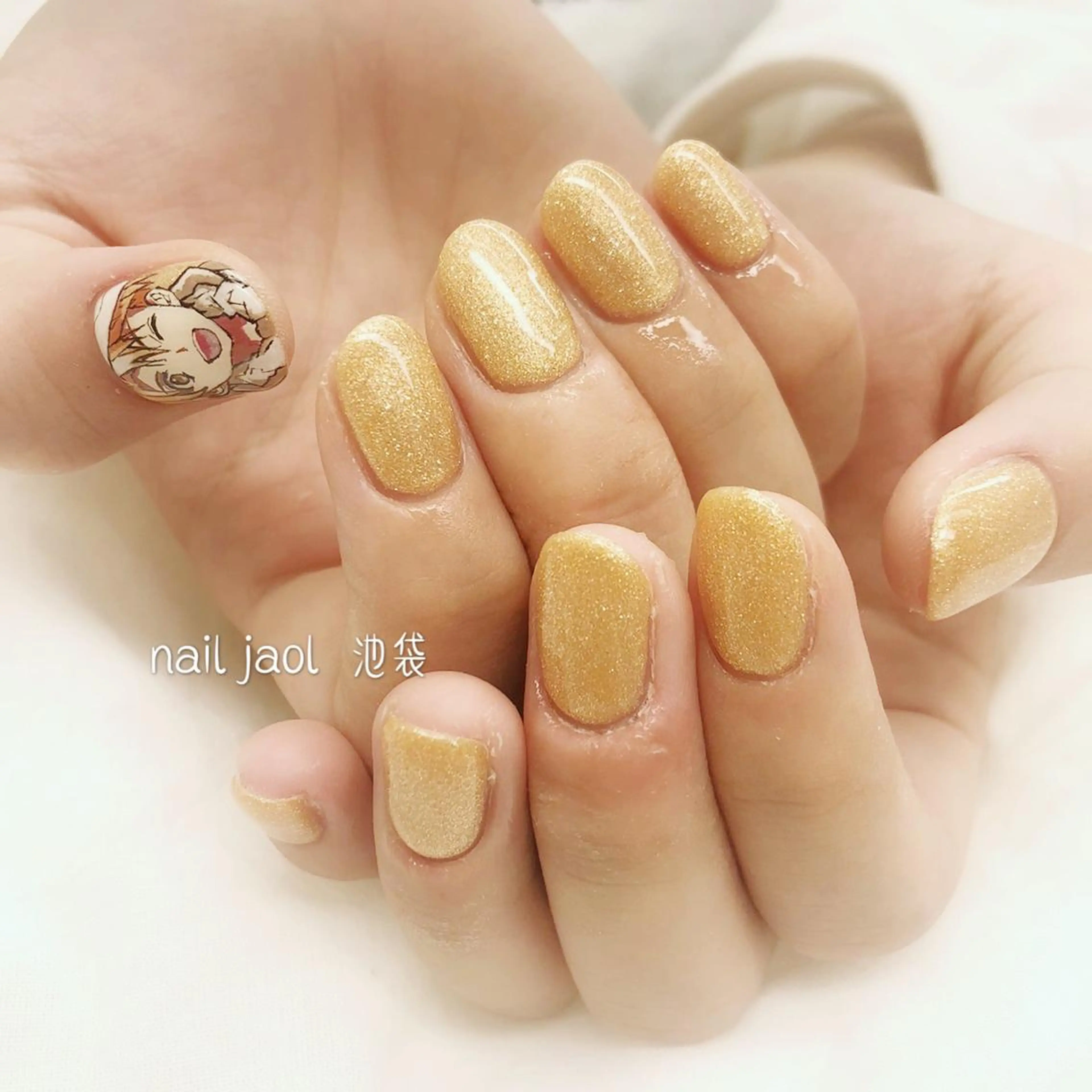 ミディアム nail jaol池袋店所属・ネイルJaol 池袋のネイルデザイン