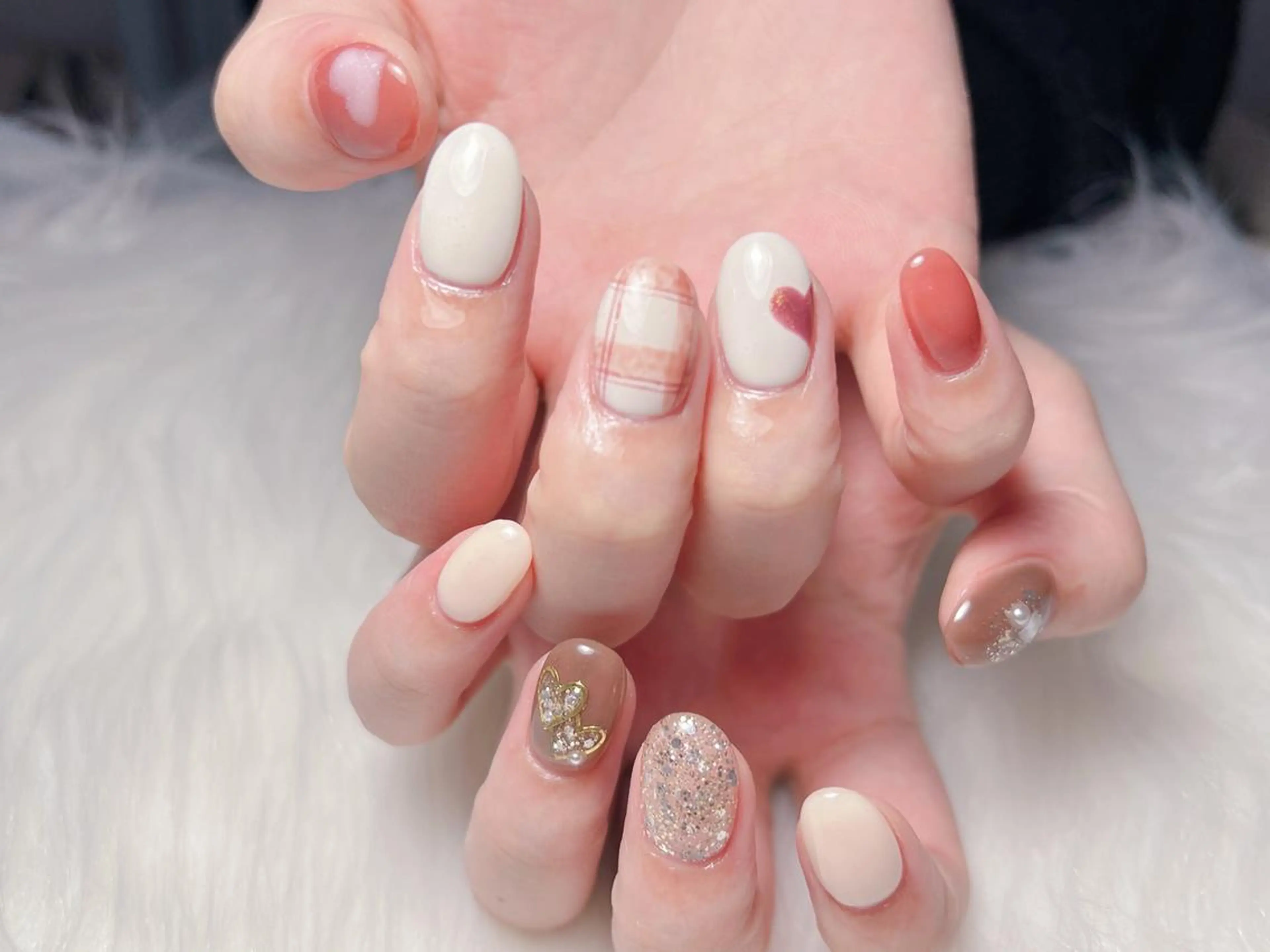 ネイル MiKi Nai池袋 長さだし得意のネイルデザイン