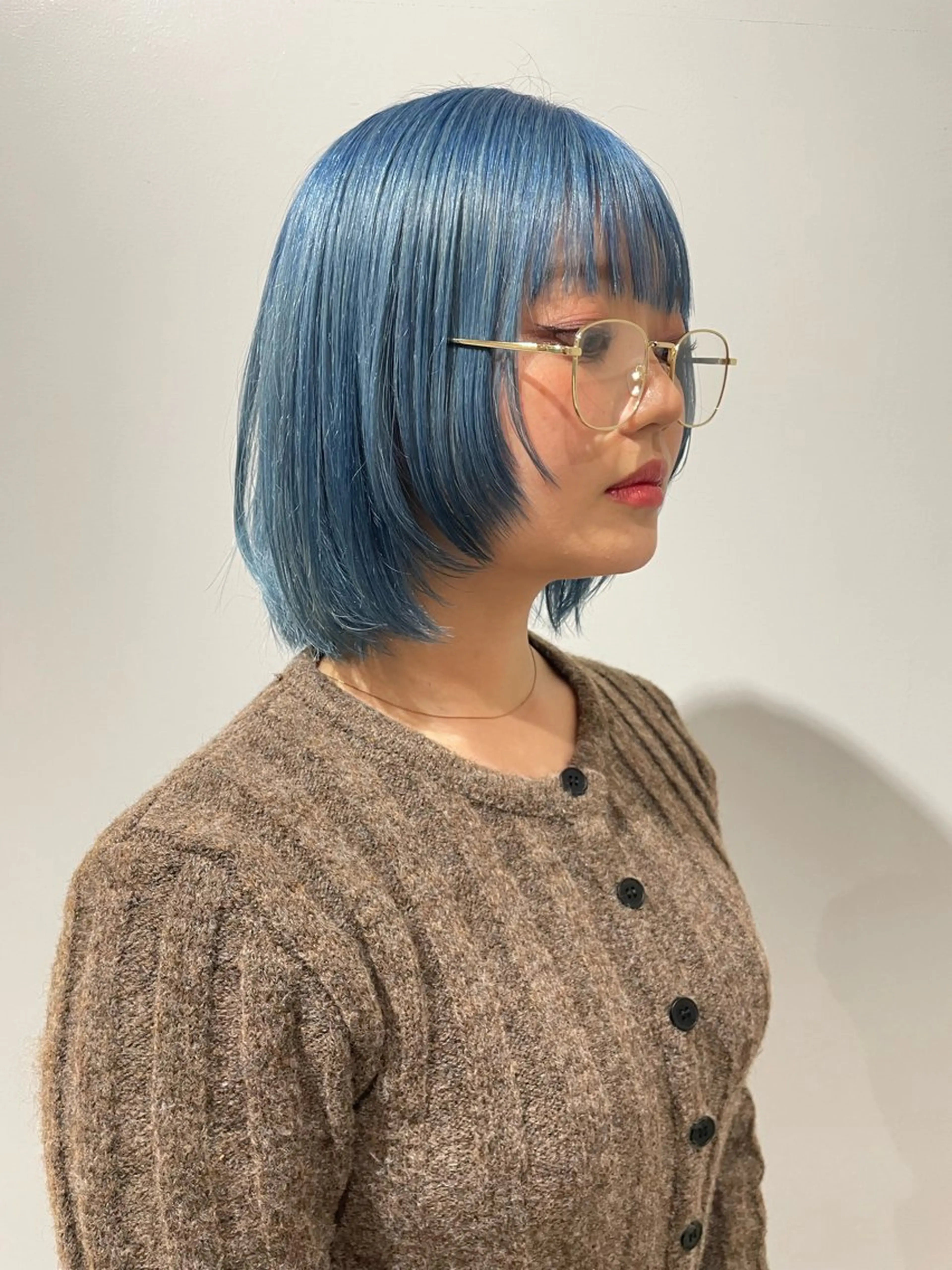 ミディアム ハイトーン/ボブ /Riimooaのヘアスタイル