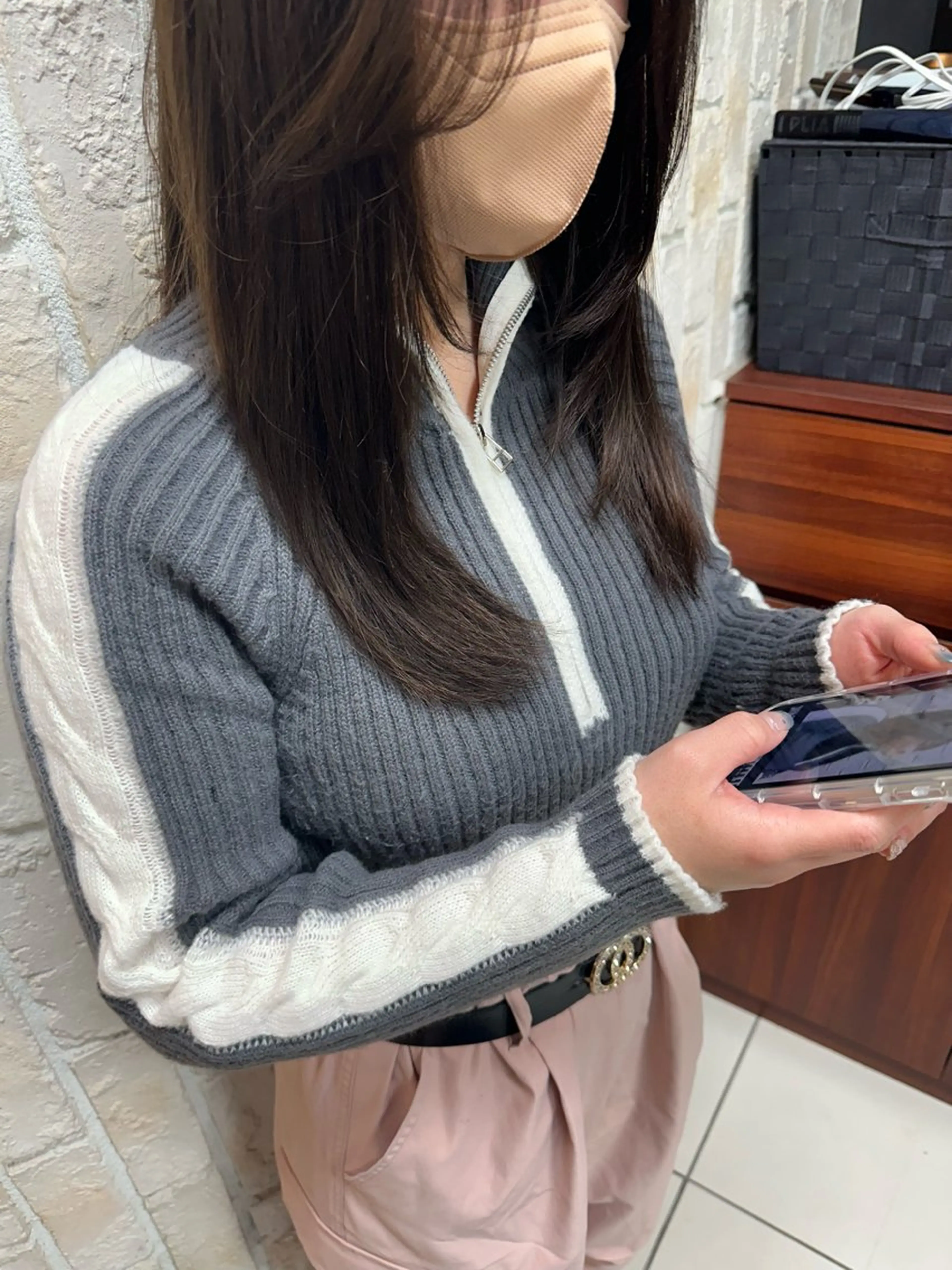 ロング カラー 顔周りカット レイヤーカット Juri ジュリのヘアスタイル