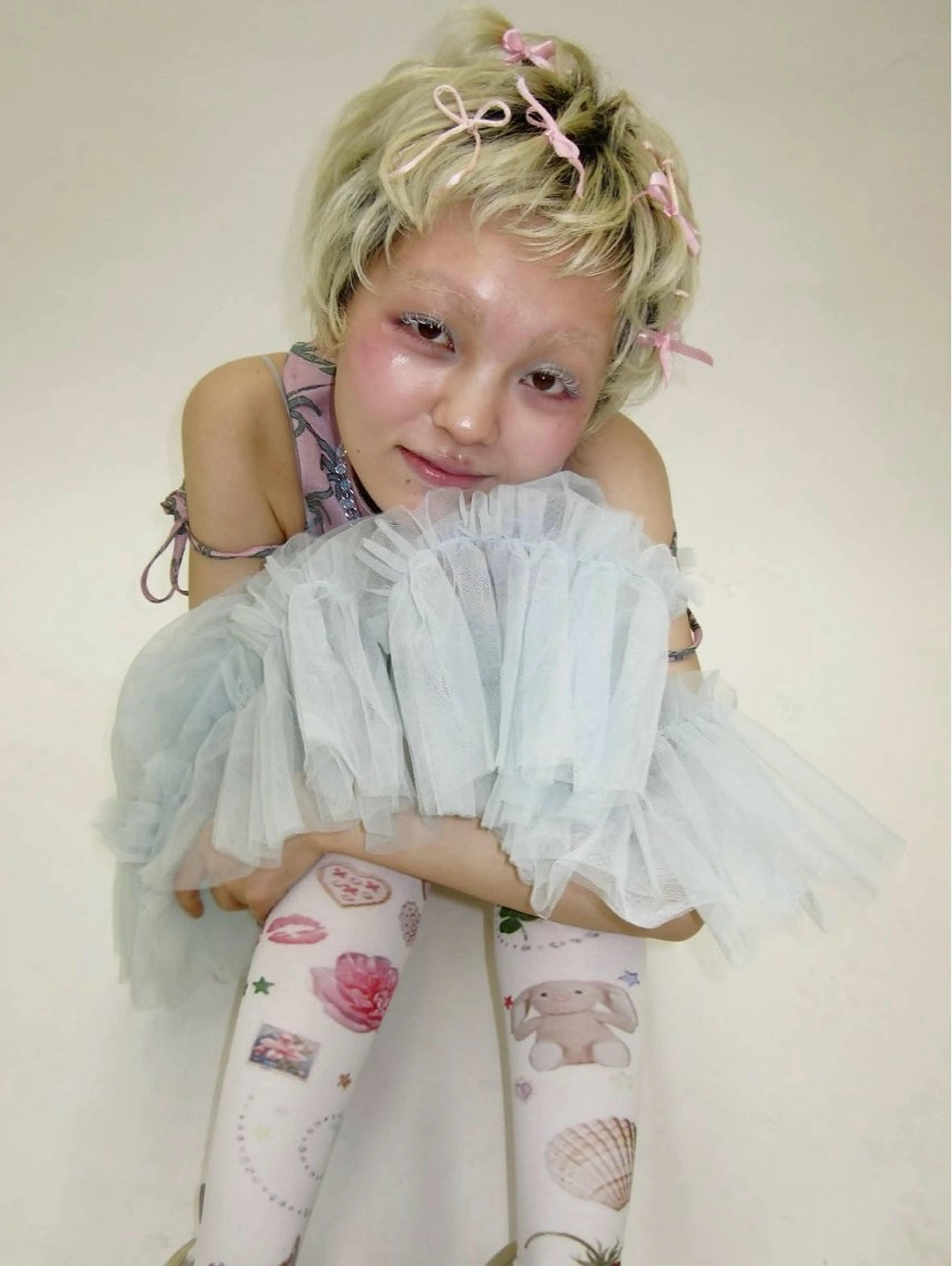 ショート Anna⸝⸝⸝ഒ/ 二ュアンス/艶カラーのヘアスタイル