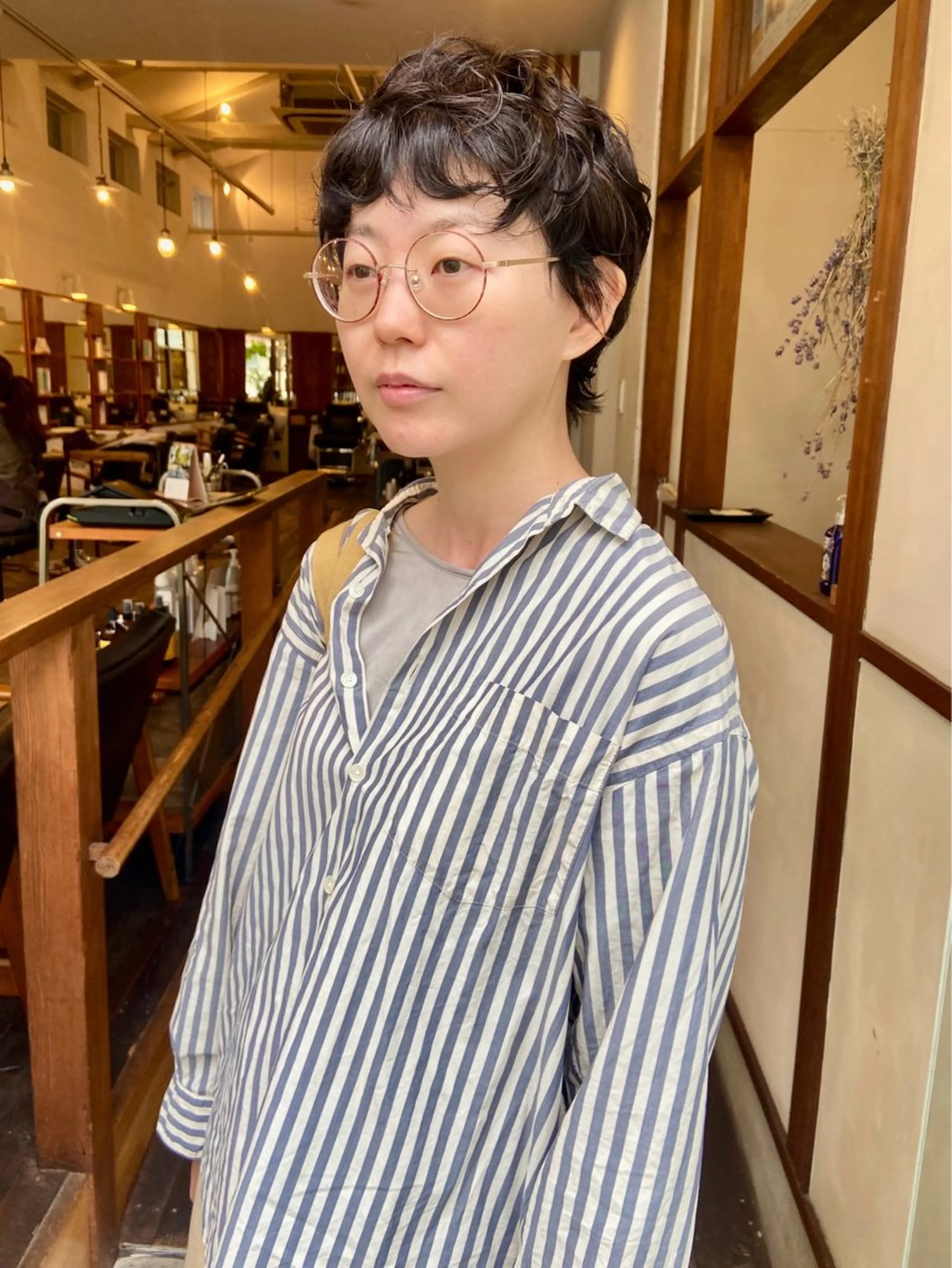 パーマ 渡部 仁のヘアスタイル