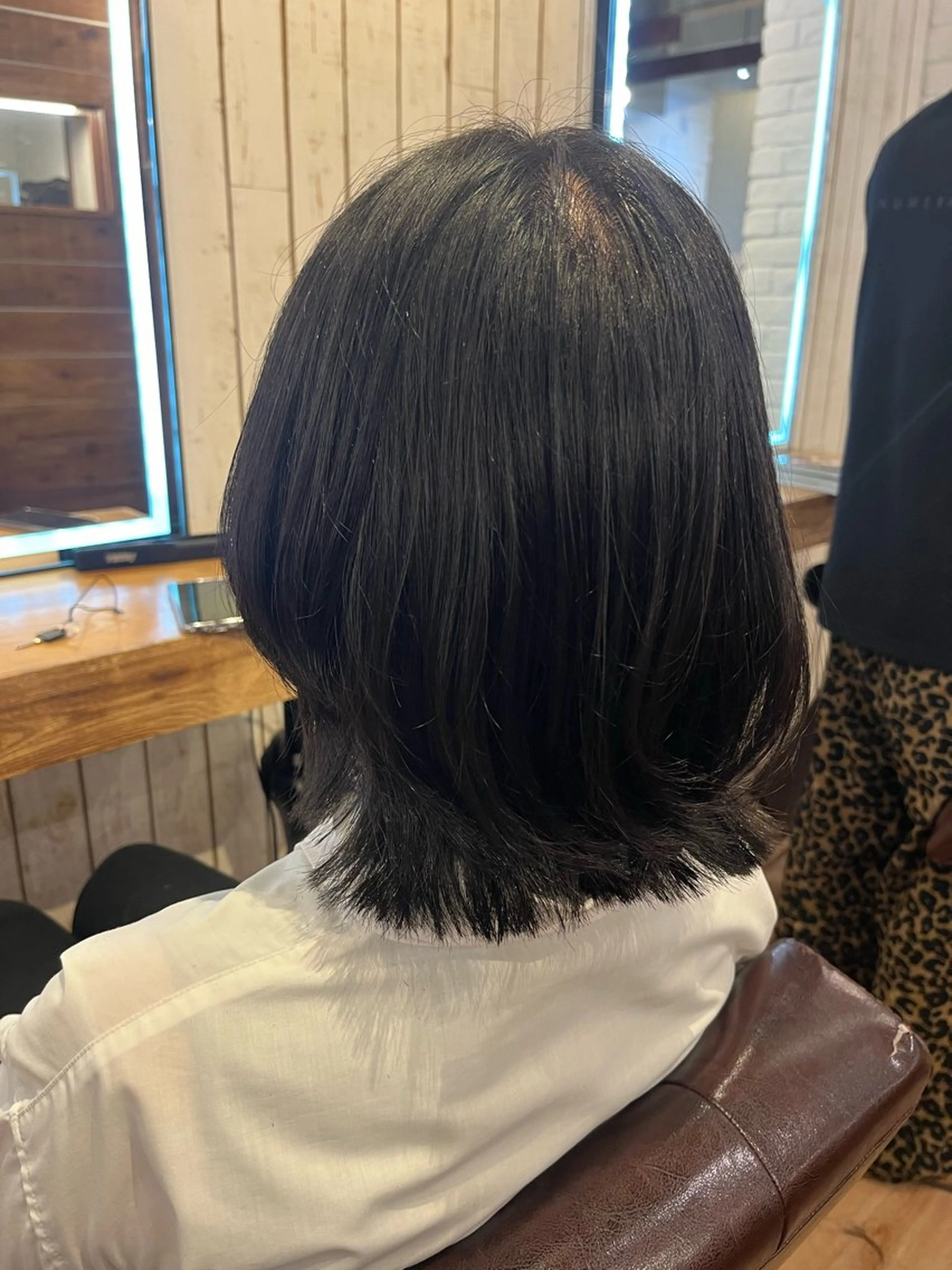 ミディアム ボブレイヤー ボブ レイヤーカット Little福岡 ‪🍀アイのヘアスタイル