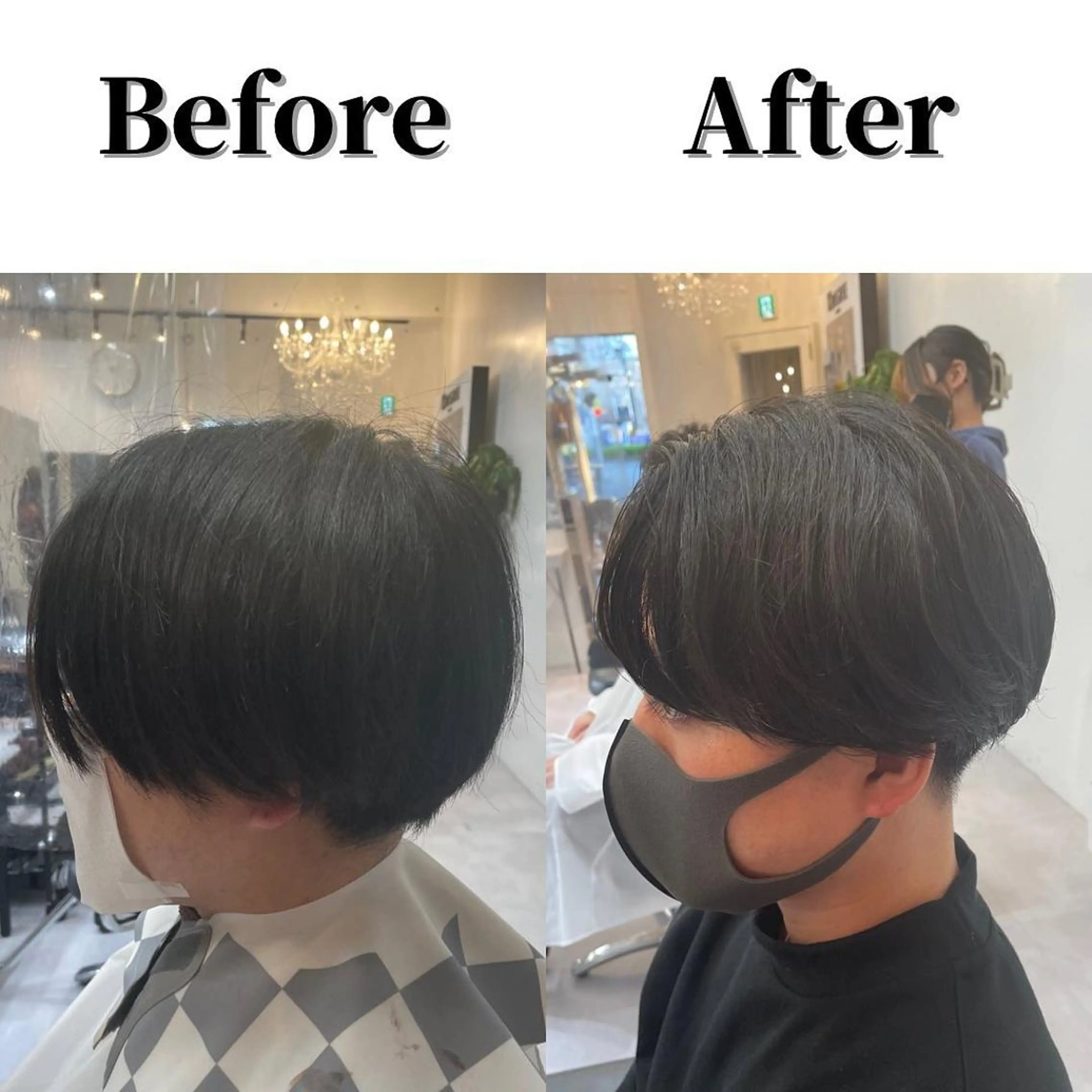 ショート 髪質改善× ハイライト溝江のヘアスタイル