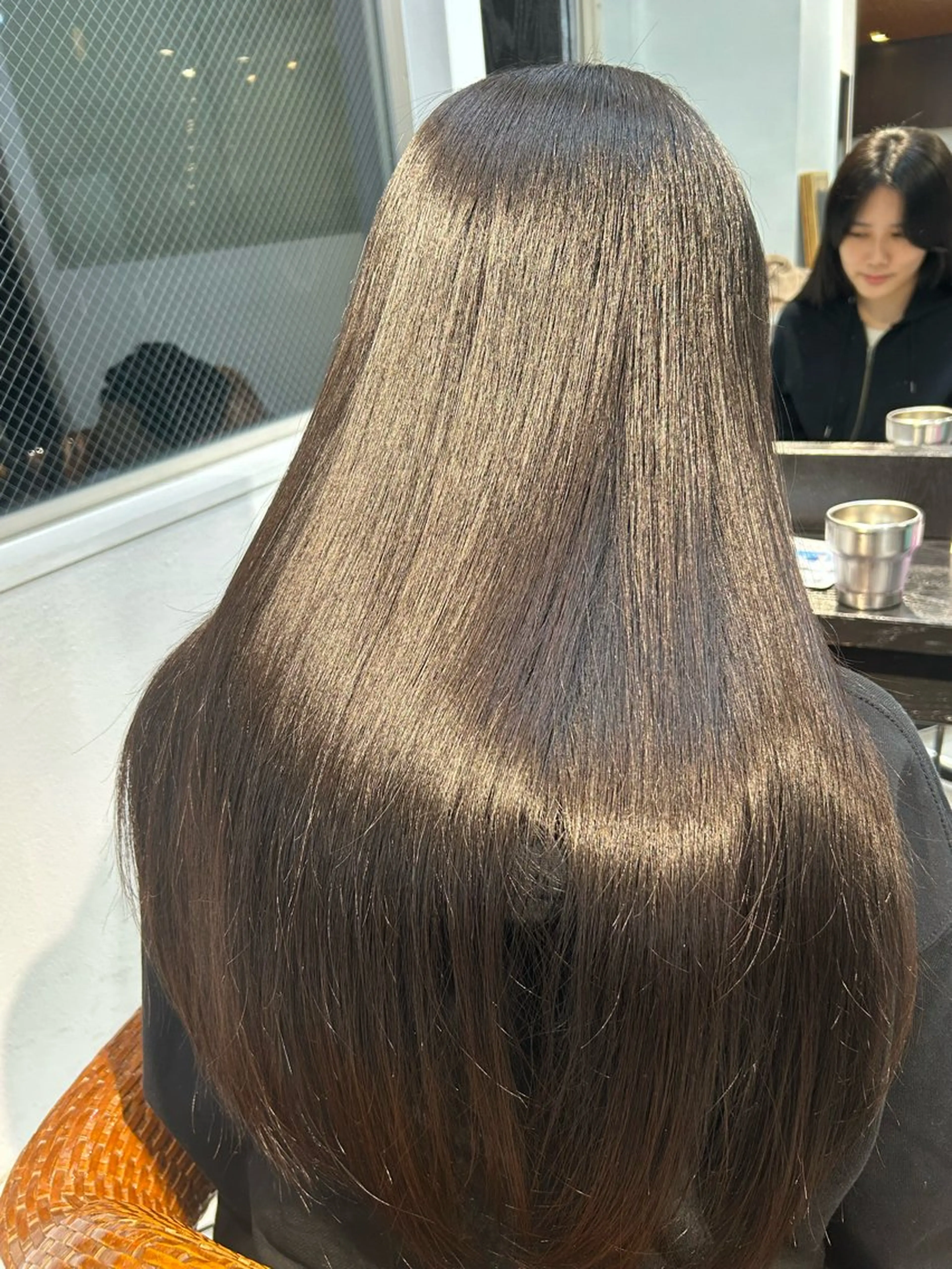 ロング 縮毛矯正 DIFINO所属・SENA✨ 韓国ボブ✨のヘアスタイル