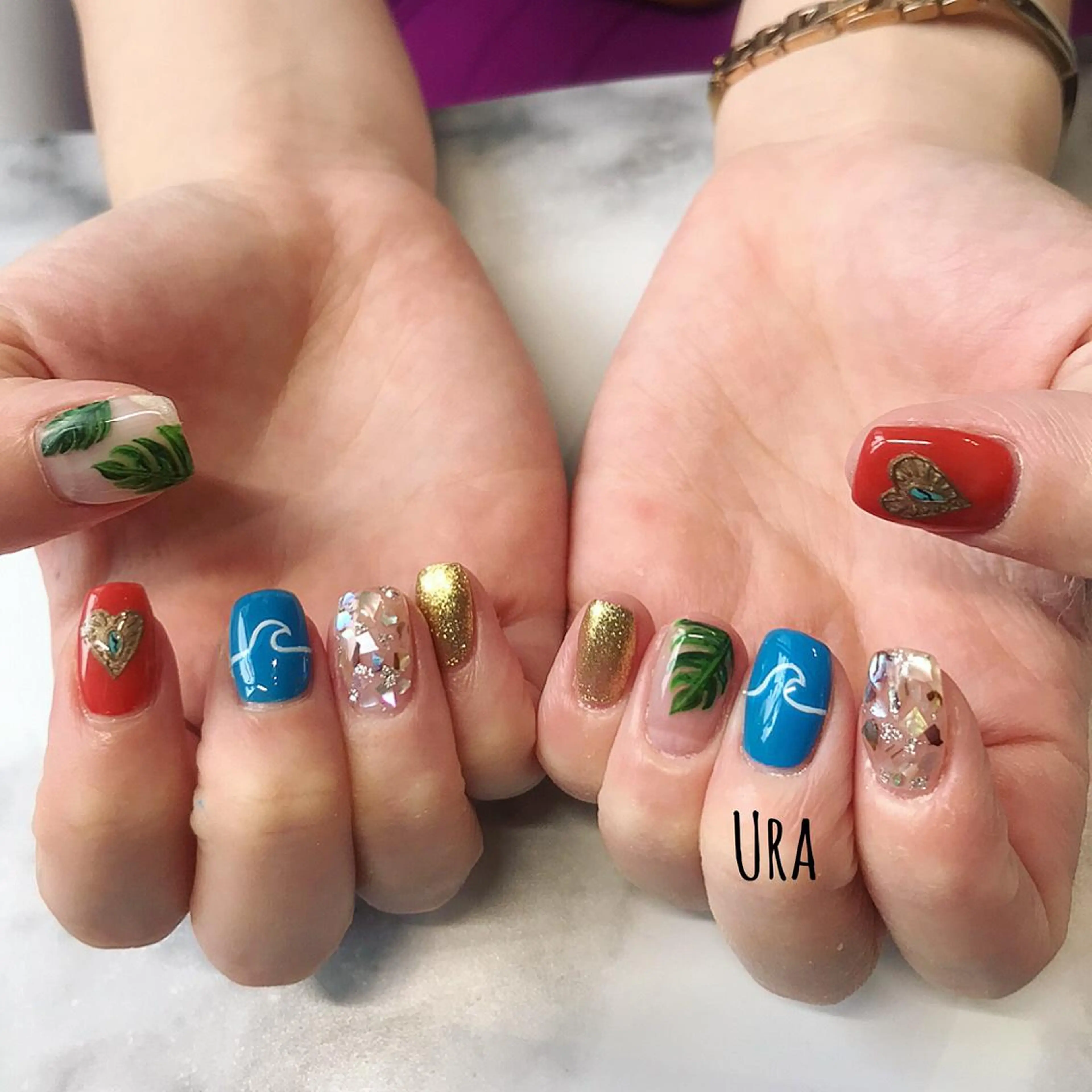 ネイル ハンドネイル UrakoNail 《nail》のネイルデザイン