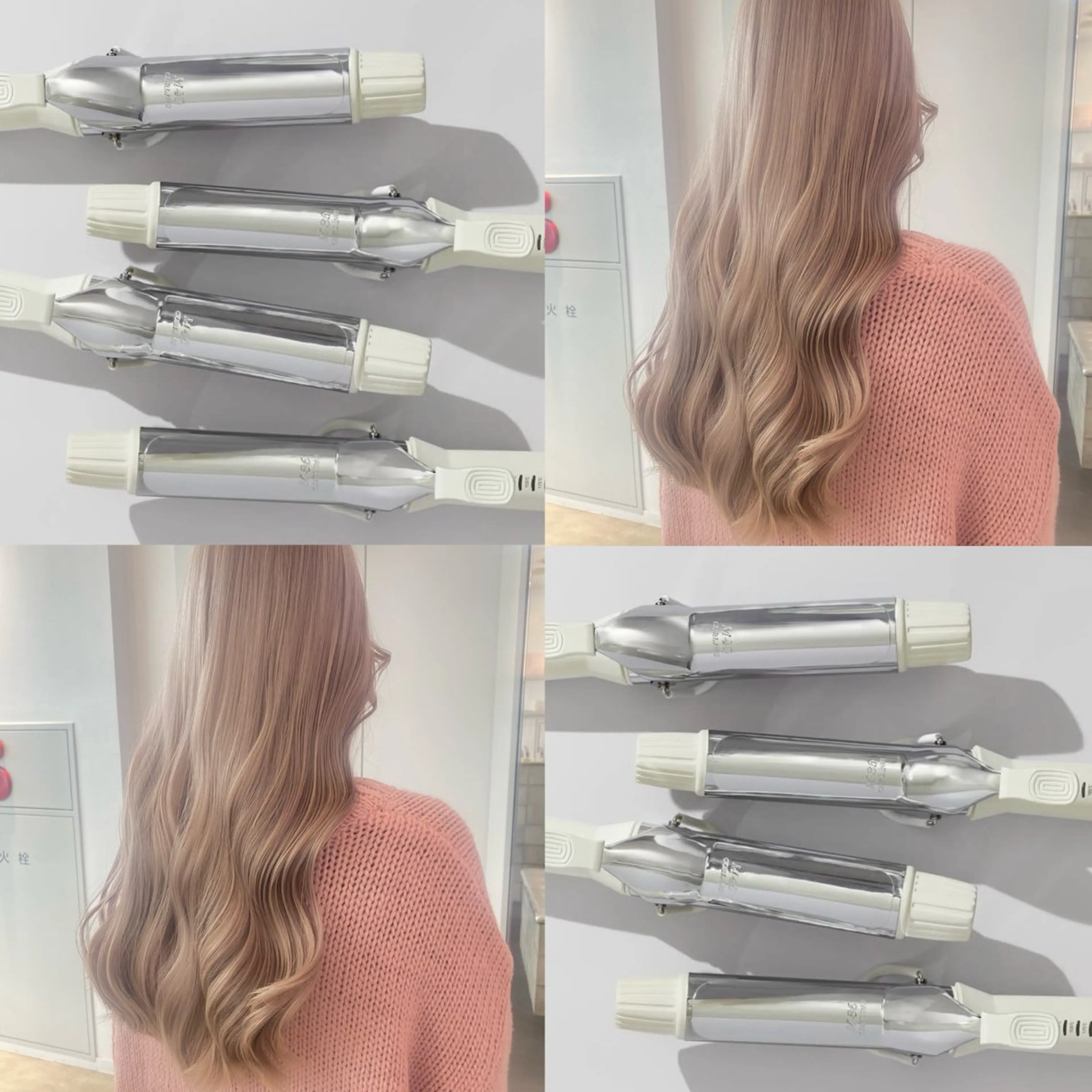 ロング カラー カット ヘアカラー 🎨ハイトーン/ 切りっぱなし みつきのヘアスタイル