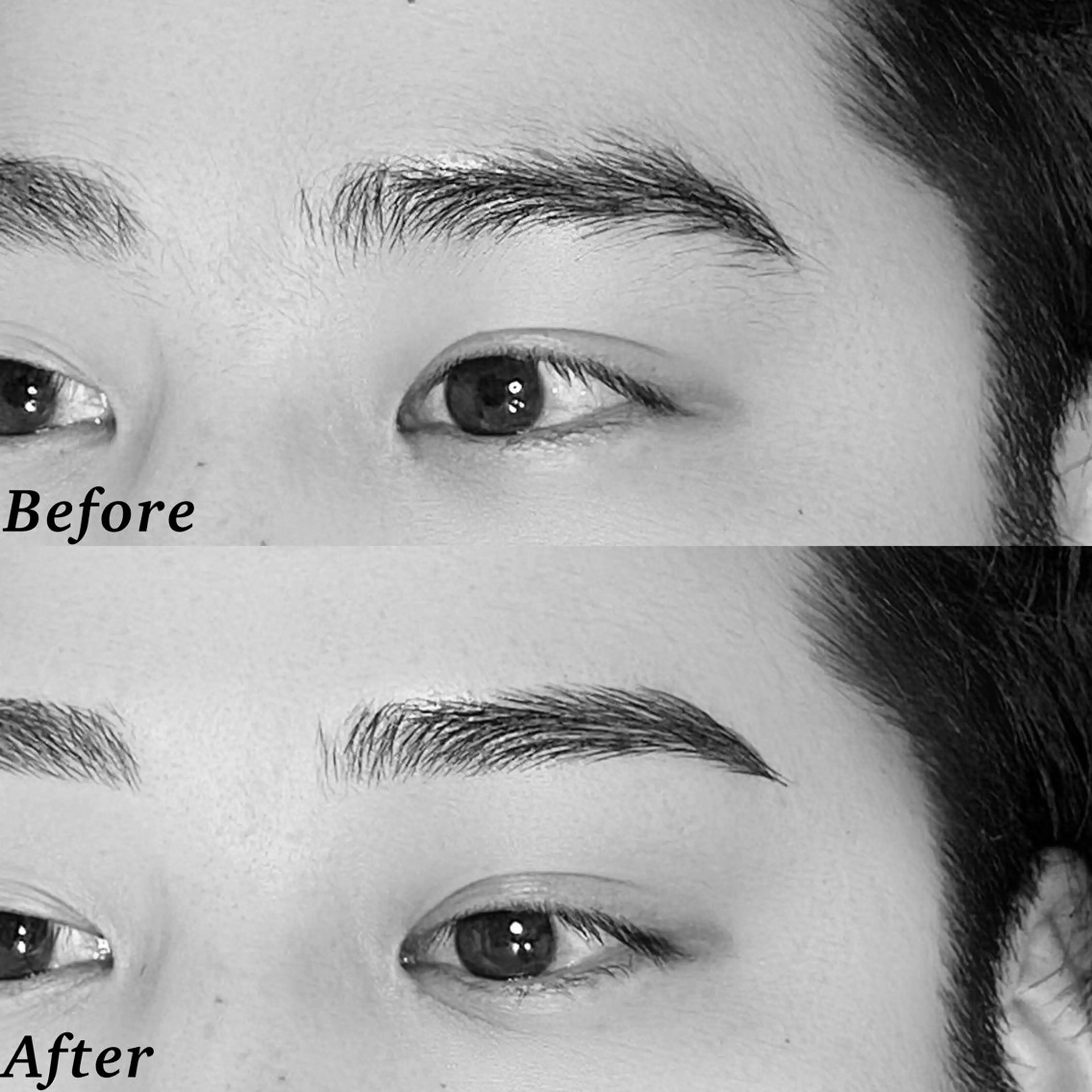 🔹 メンズ眉デザインワックス脱毛！の写真