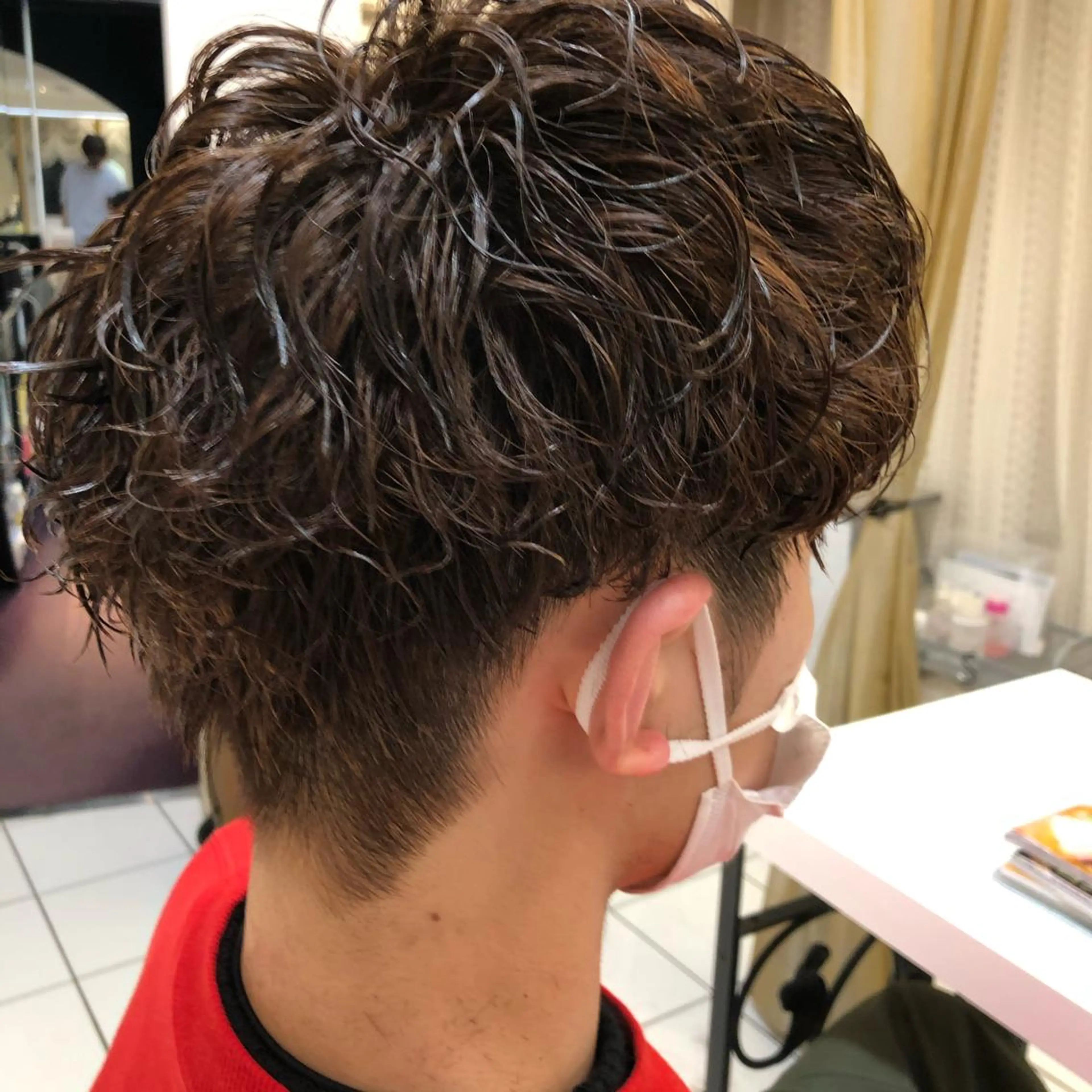 メンズ メンズパーマ 刈り上げ [仙台髪質改善]小原 弘之のヘアスタイル