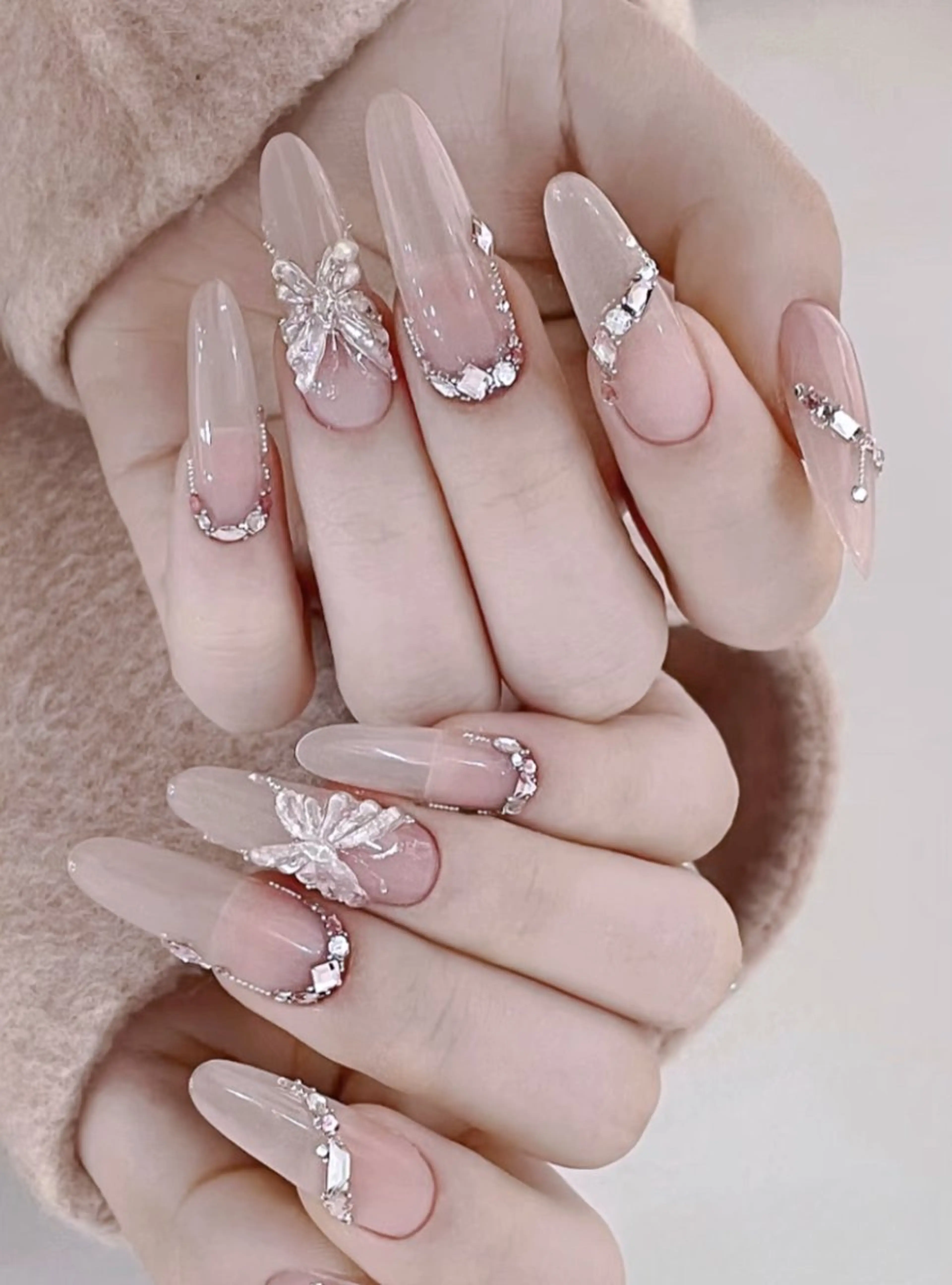 ネイル AND Nail 長さだし専門店のネイルデザイン