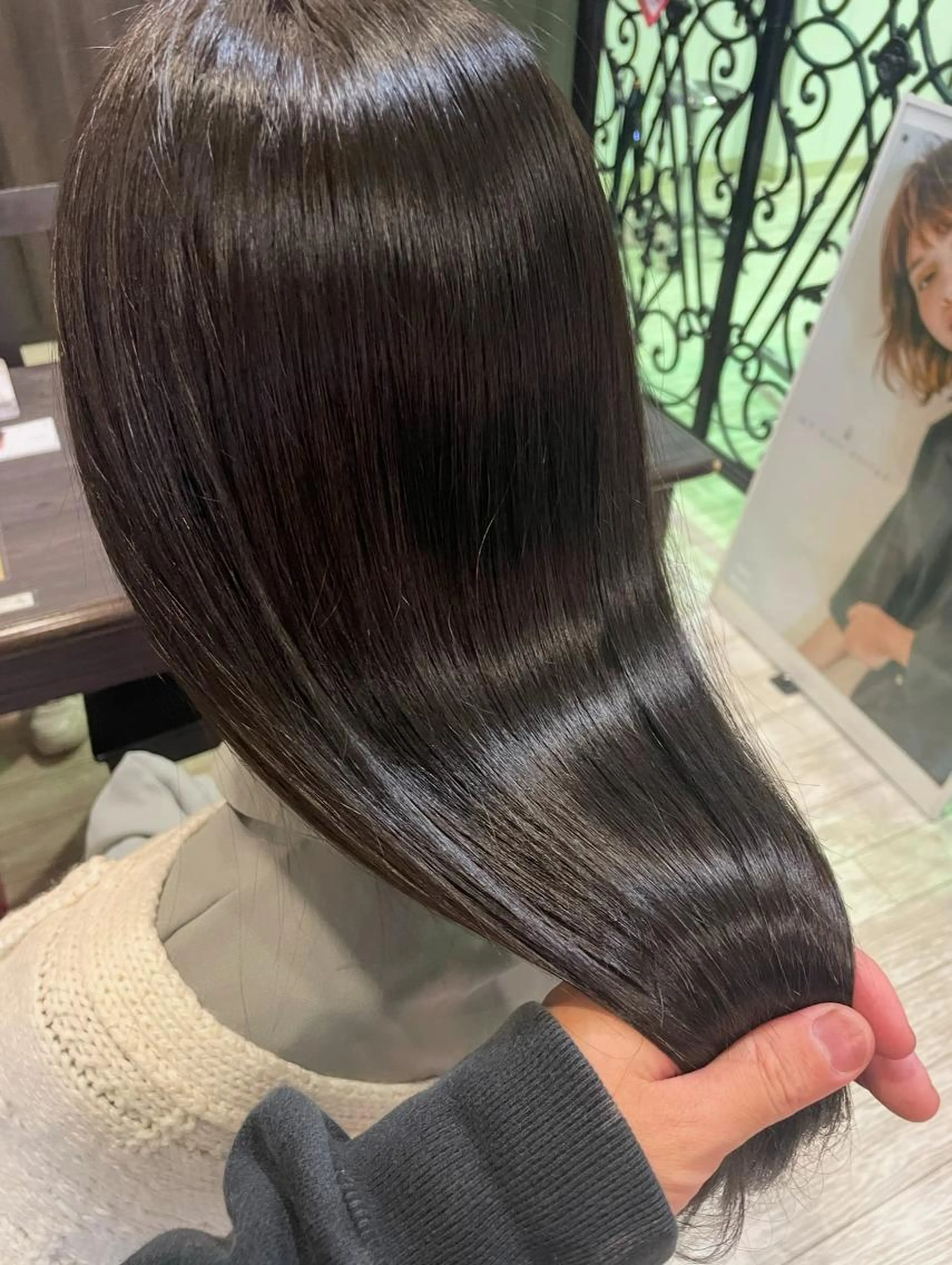 【色気溢れる艶髪に...♪】髪質改善TR+カットカラー ￥30,250→￥23,100の写真