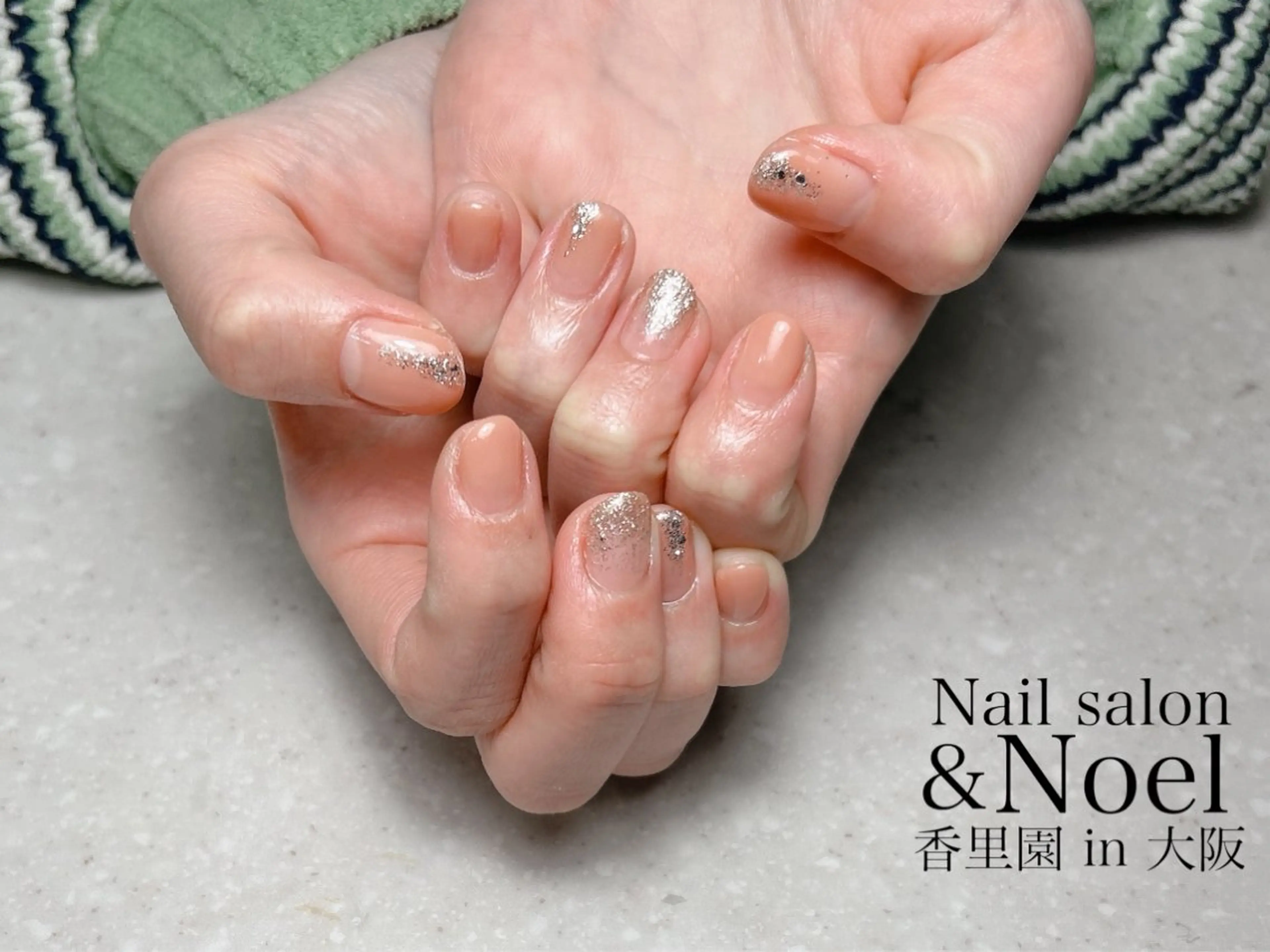 ネイル ハンドネイル Nailsalon  &Noel所属・もも 🍑のネイルデザイン