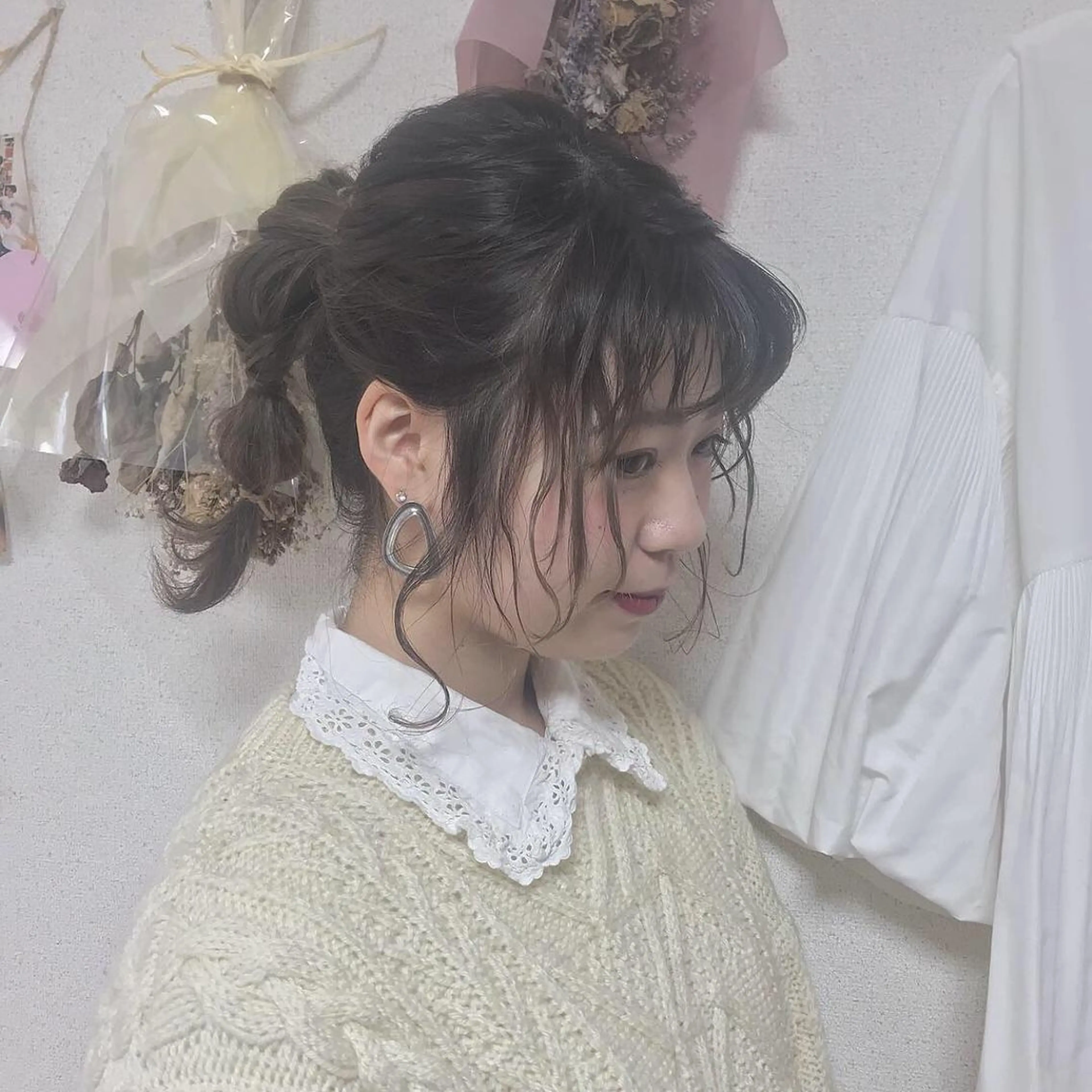 ロング ヘアアレンジ 似合わせカットカラー ♡佐藤捺美のヘアスタイル