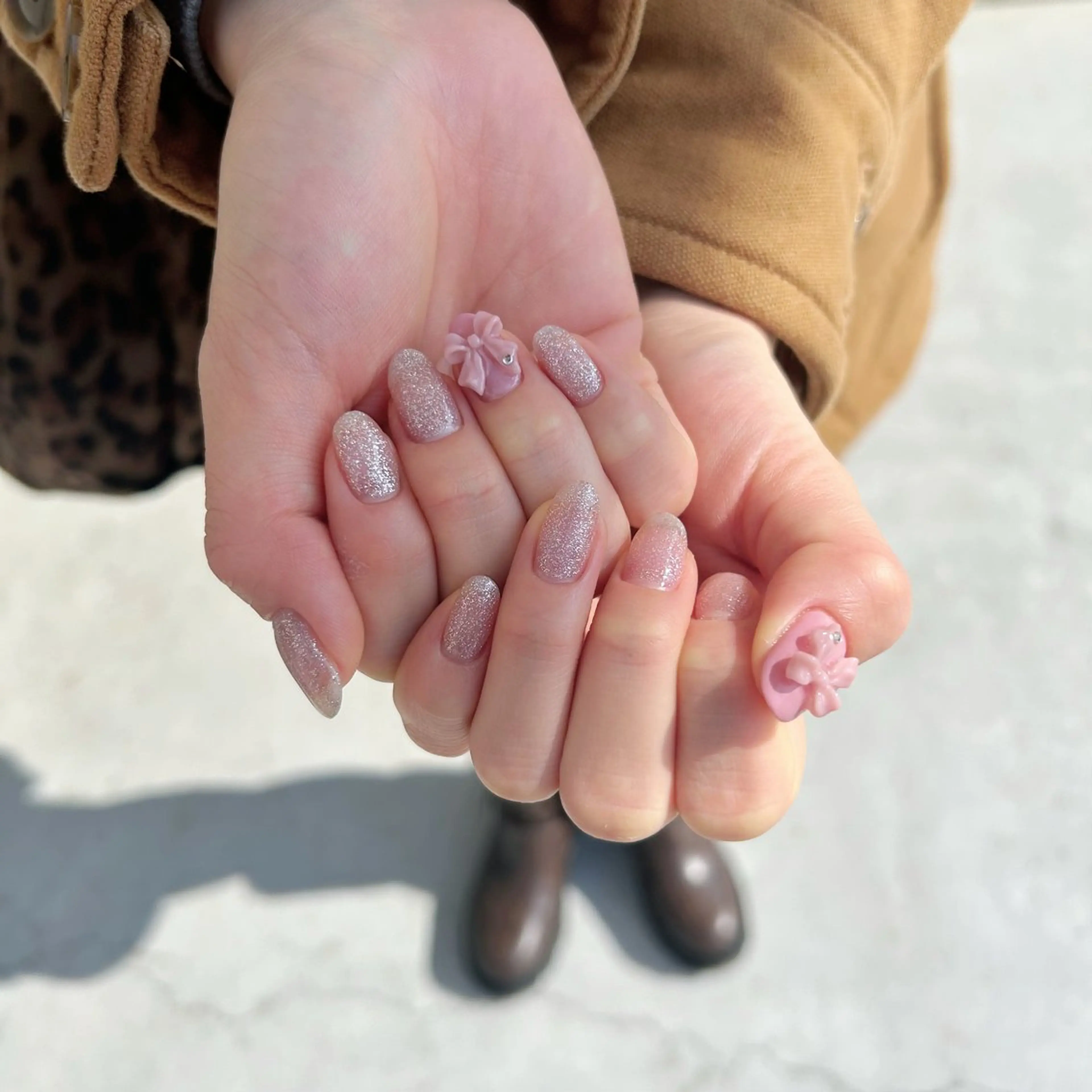 ネイル アートネイル ワンカラーネイル セプトアカデミー 蔭山のネイルデザイン