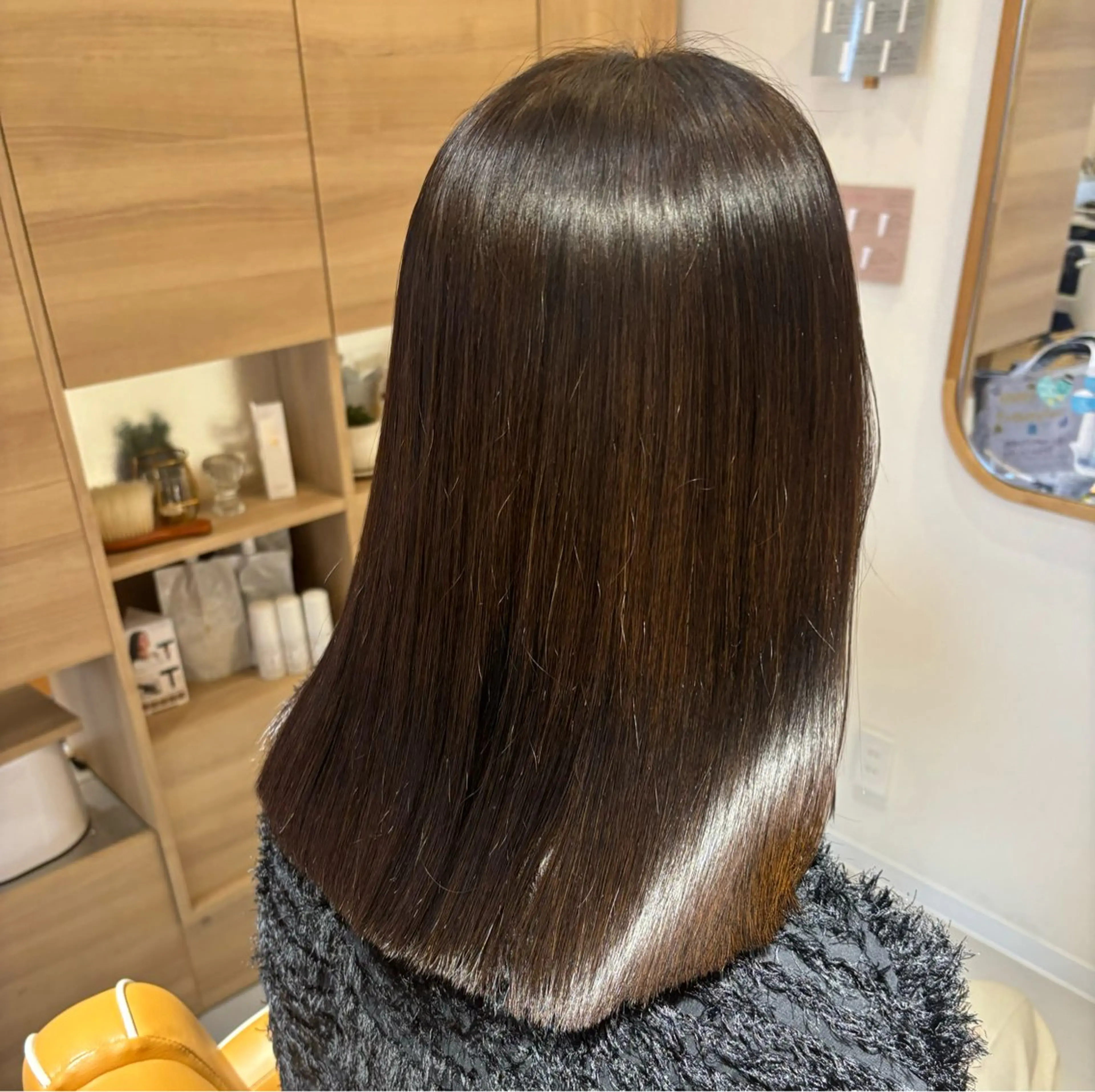 似合わせカット+透明うる艶カラー+5stepトリートメント💍の写真