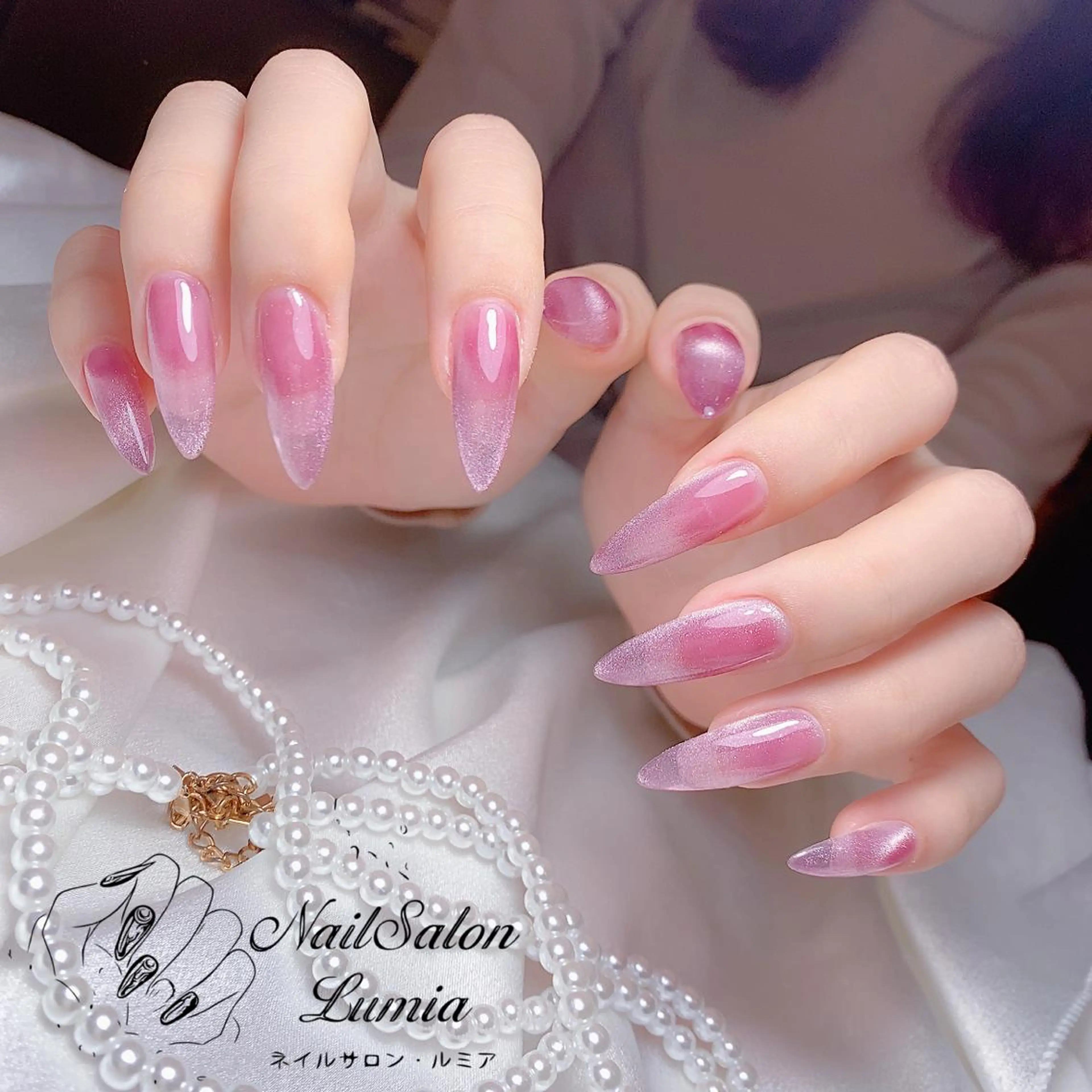 ネイル ハンドネイル ネイルサロン ルミア Lumia 店長のネイルデザイン