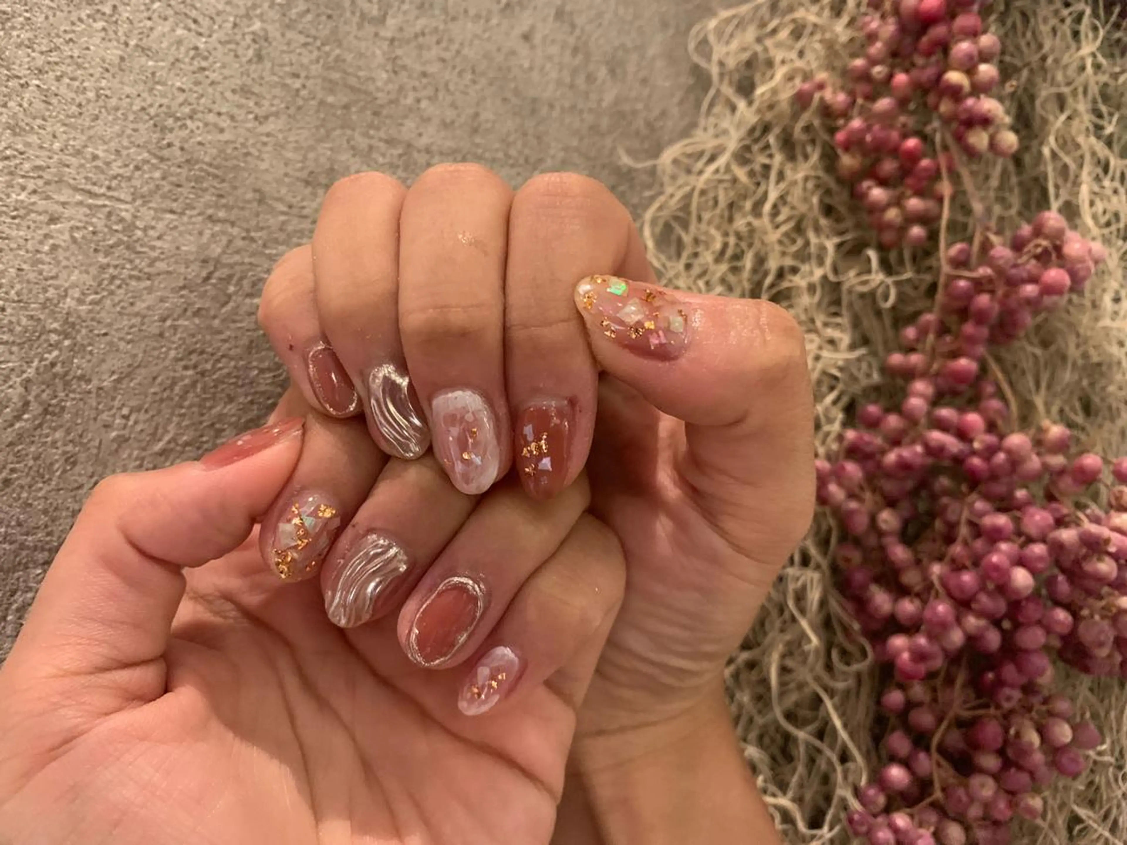 ネイル nail room clear. パラジェル所属・sode shioriのネイルデザイン