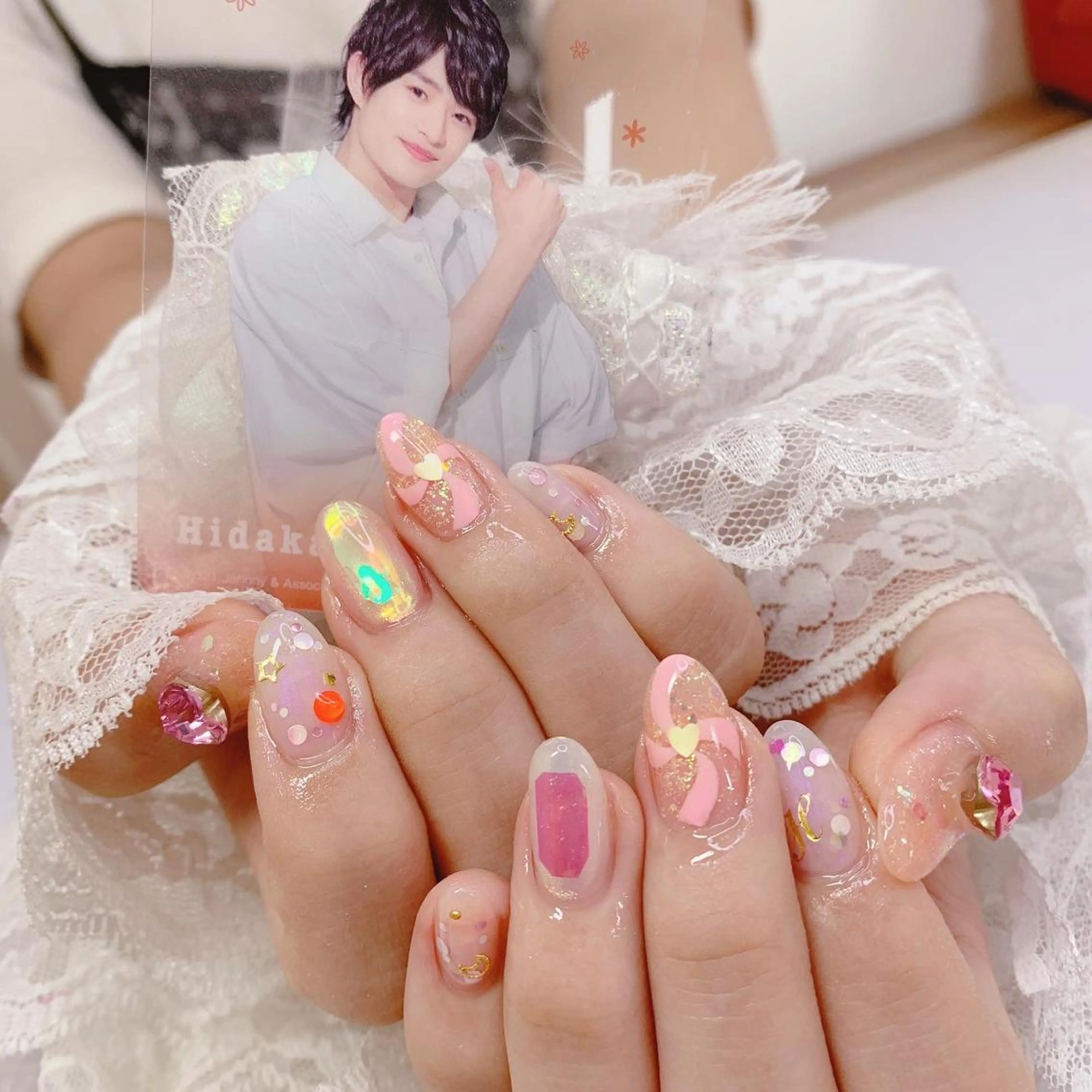 ネイル ハンドネイル La neige* yuki 🥯🍑のネイルデザイン