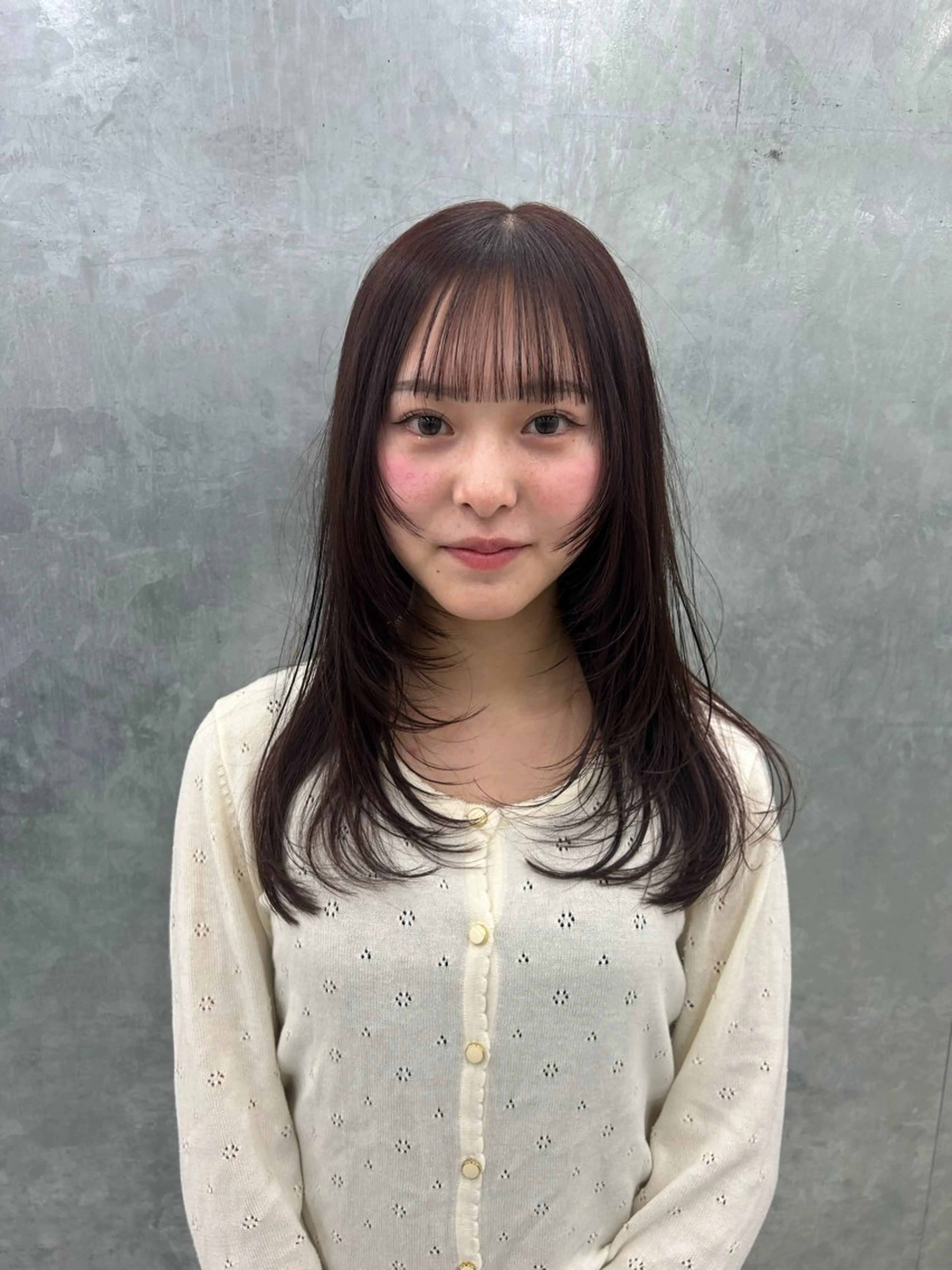 カット＋天使の艶カラー(inトリートメント)の写真