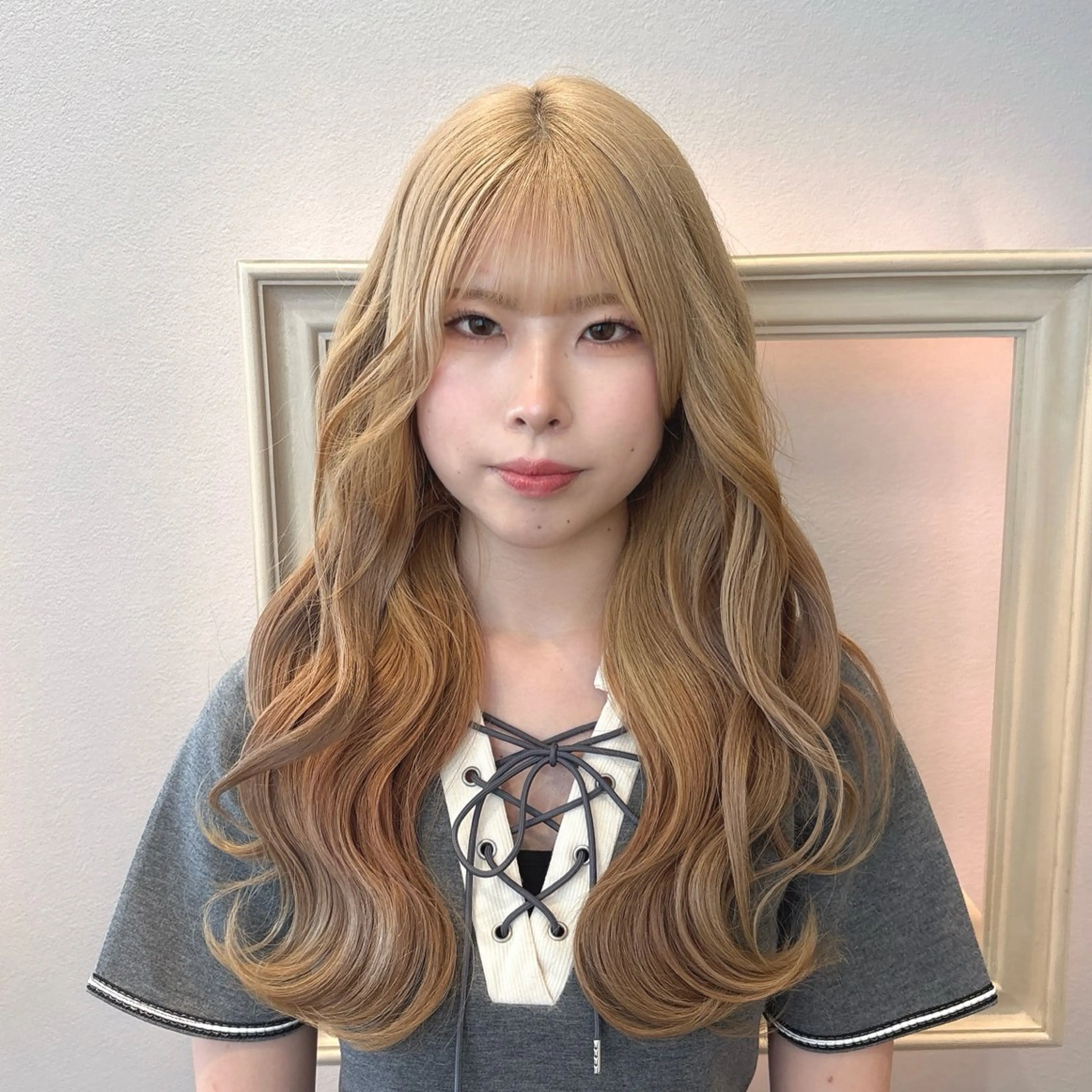 ロング ヘアアレンジ カット 艶髪/柔らかカラー /アレンジ🪞あまにのヘアスタイル