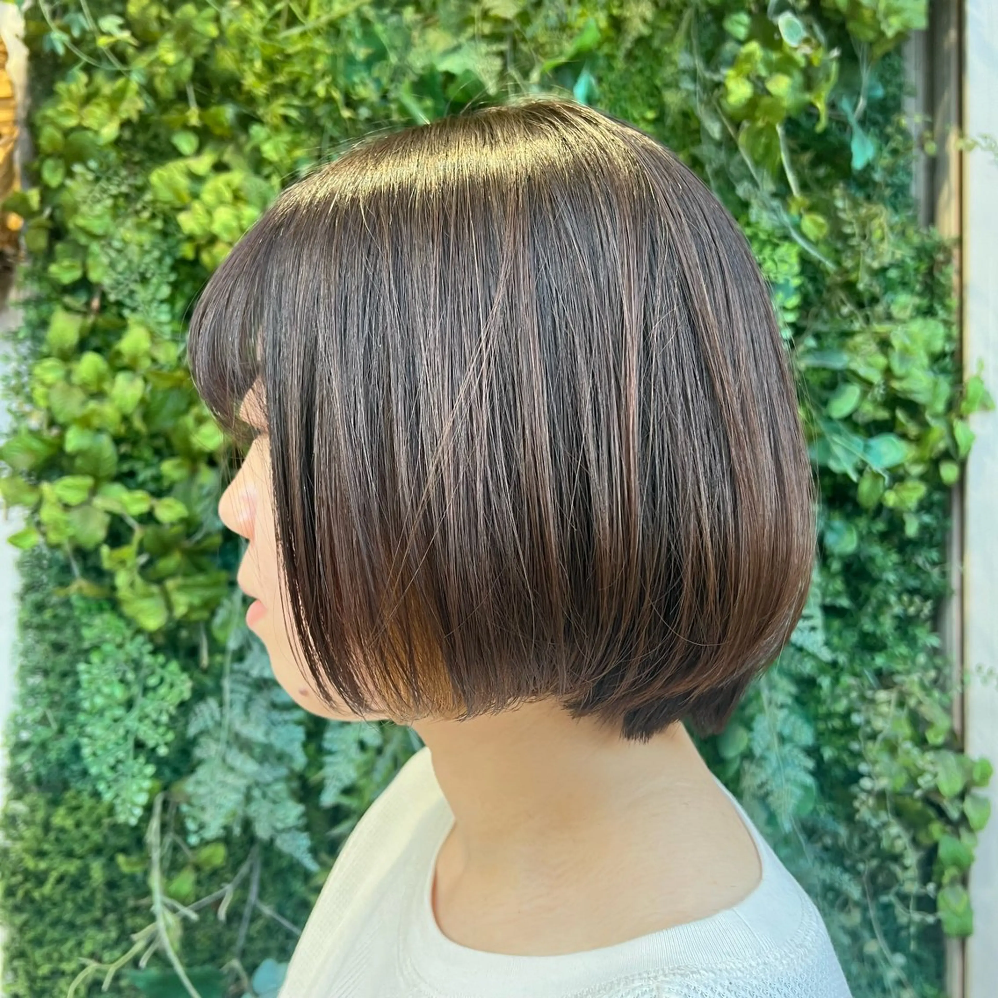 ショート ショートボブ ボブ ショートヘア カット 朝が楽になる艶髪縮毛 ✨中稲明梨のヘアスタイル