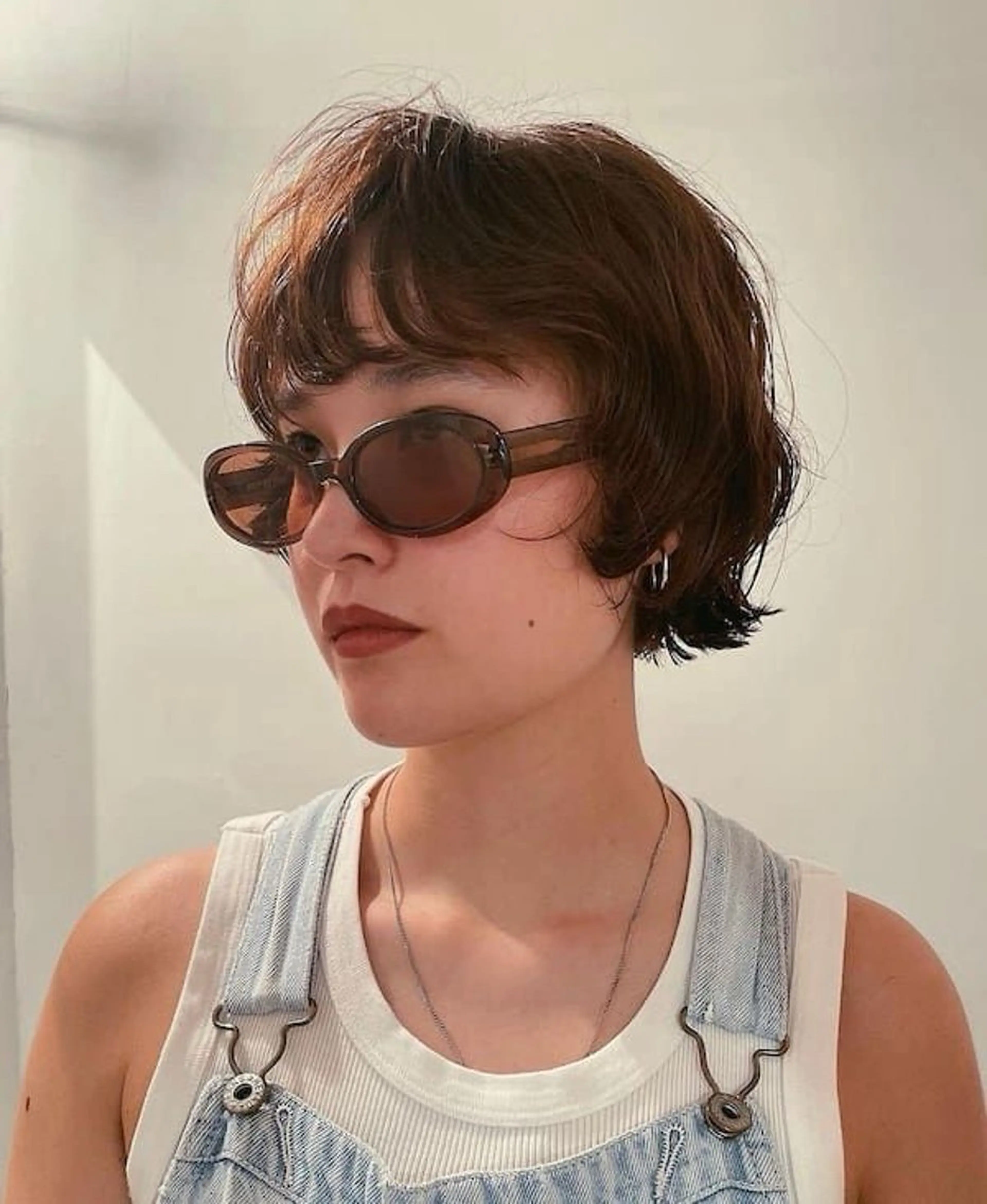 ショート パーマ ショートヘア FILMS / yuuna 🦢🫗のヘアスタイル