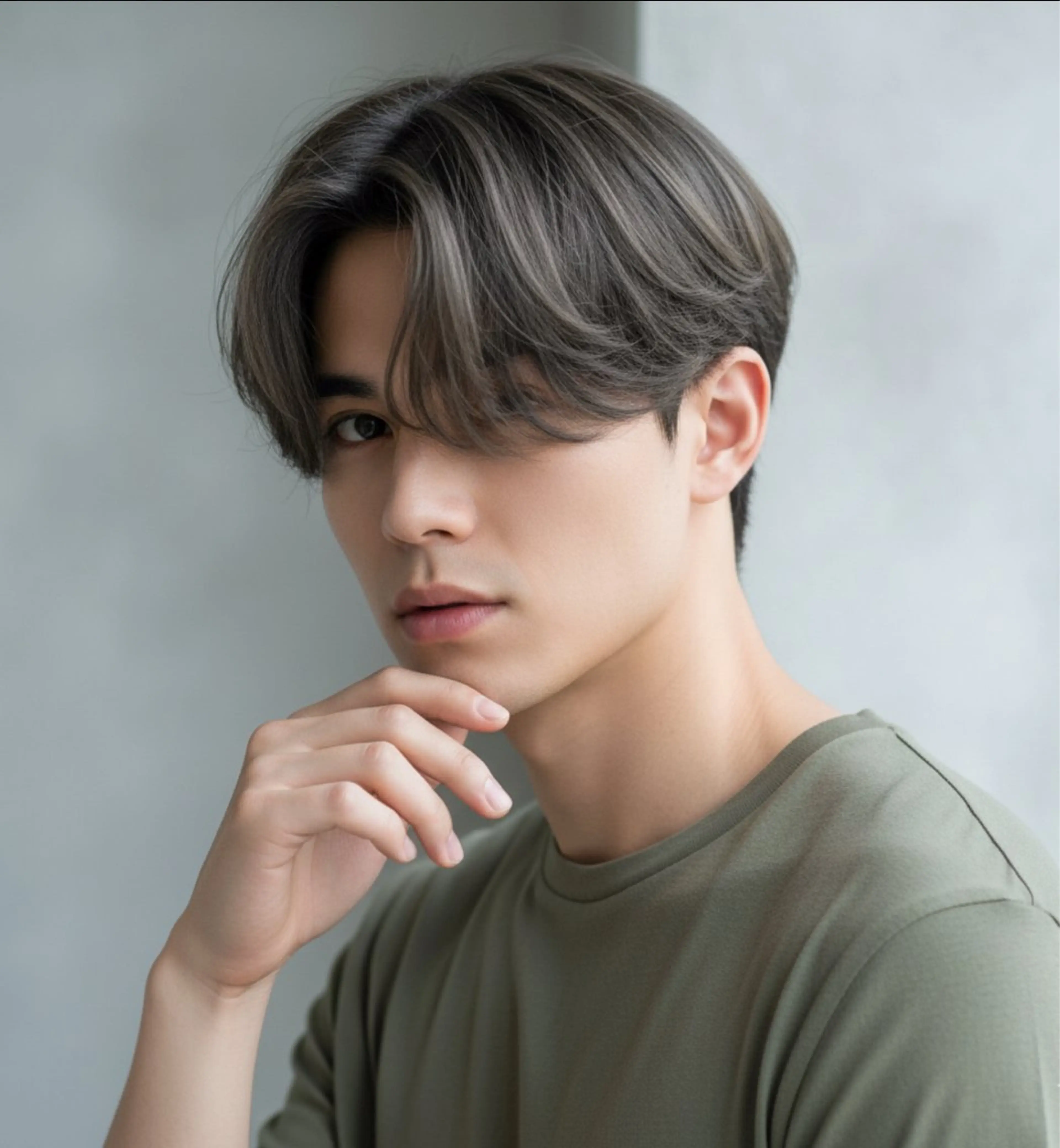 メンズ ブリーチ🌟 縮毛矯正🩷はるなのヘアスタイル