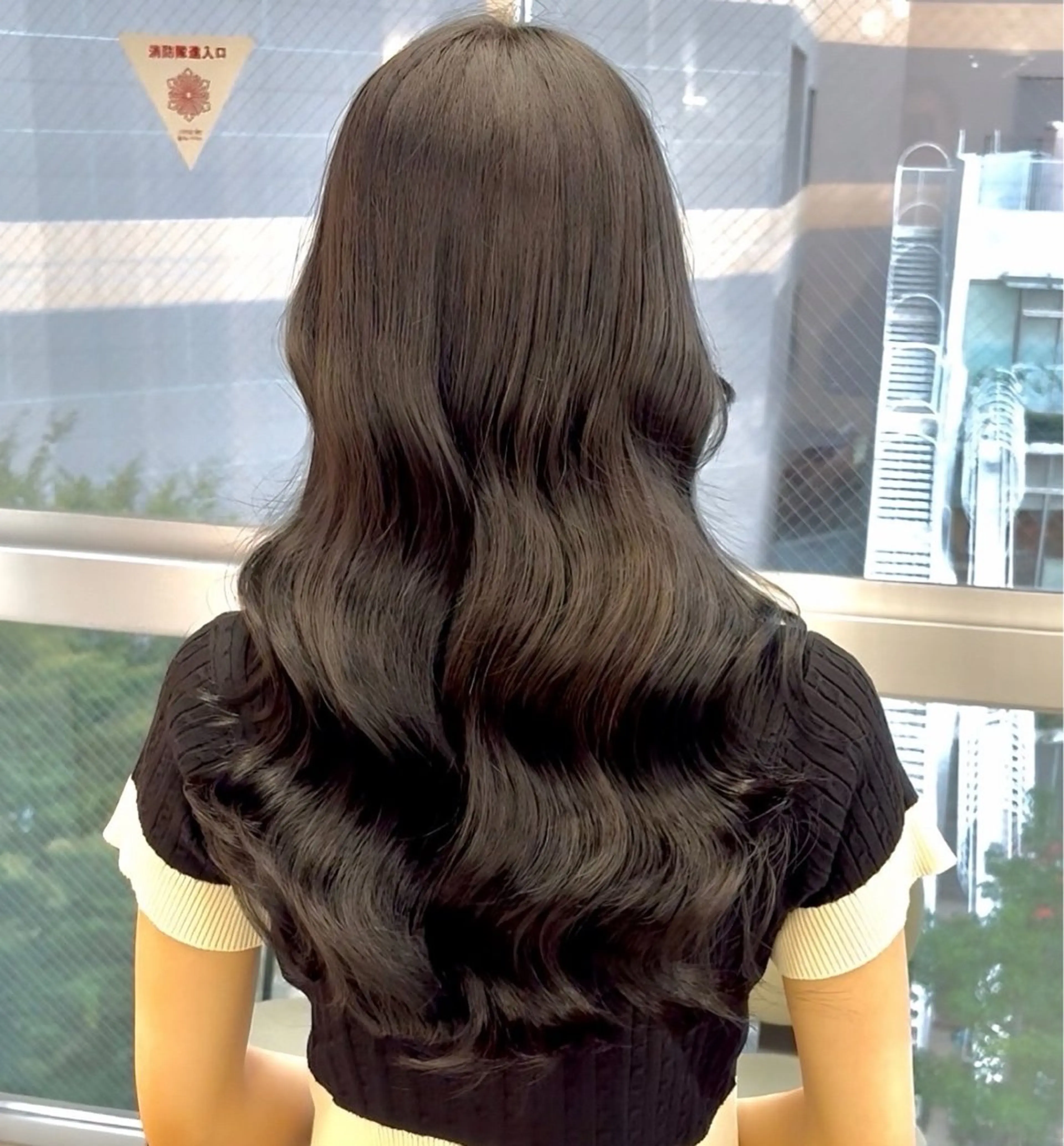 ロング カラー カット ヘアカラー 韓国レイヤー🇰🇷 福澤　和嗣のヘアスタイル