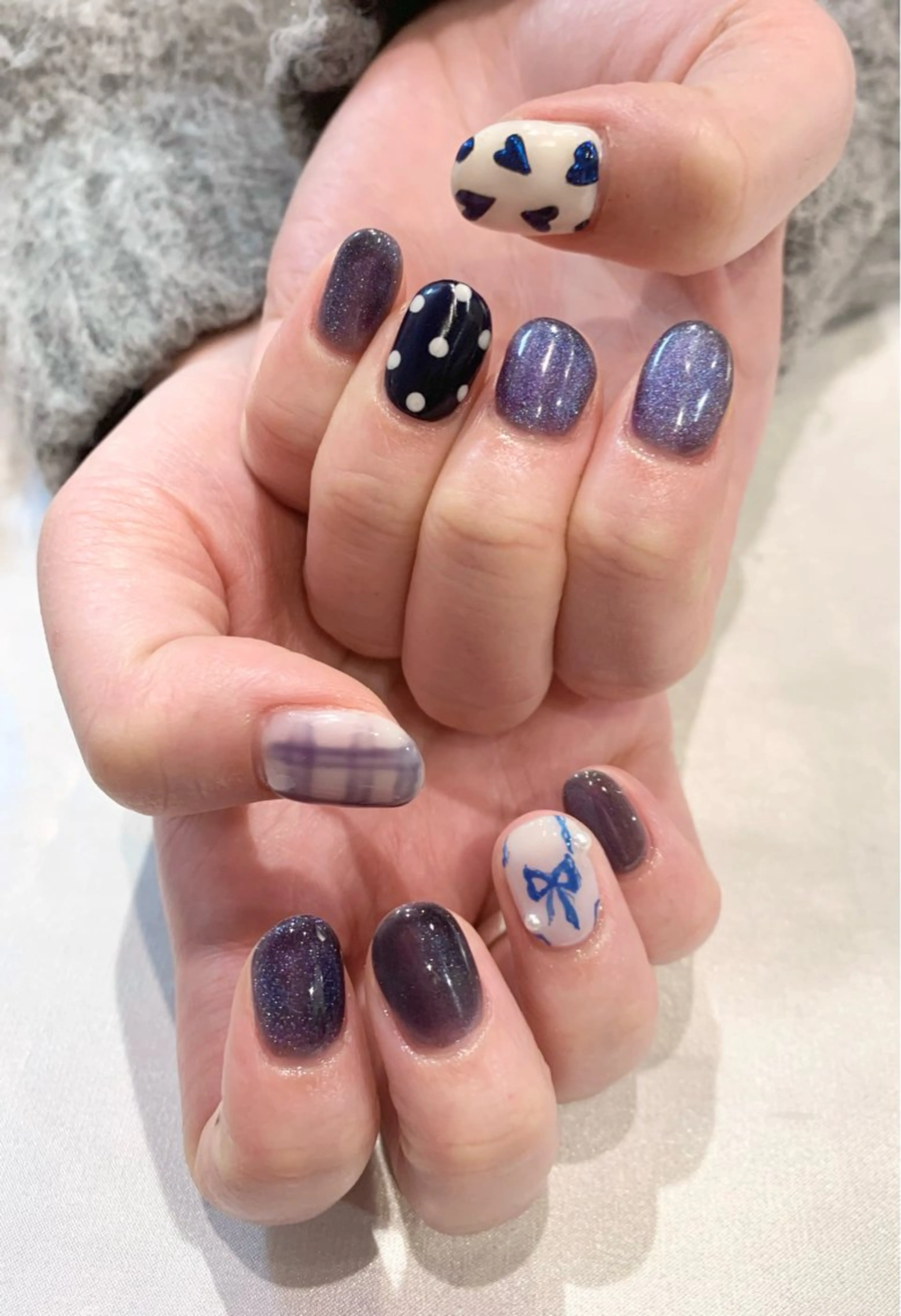 ネイル ハンドネイル ecrin 💎 mayuのネイルデザイン