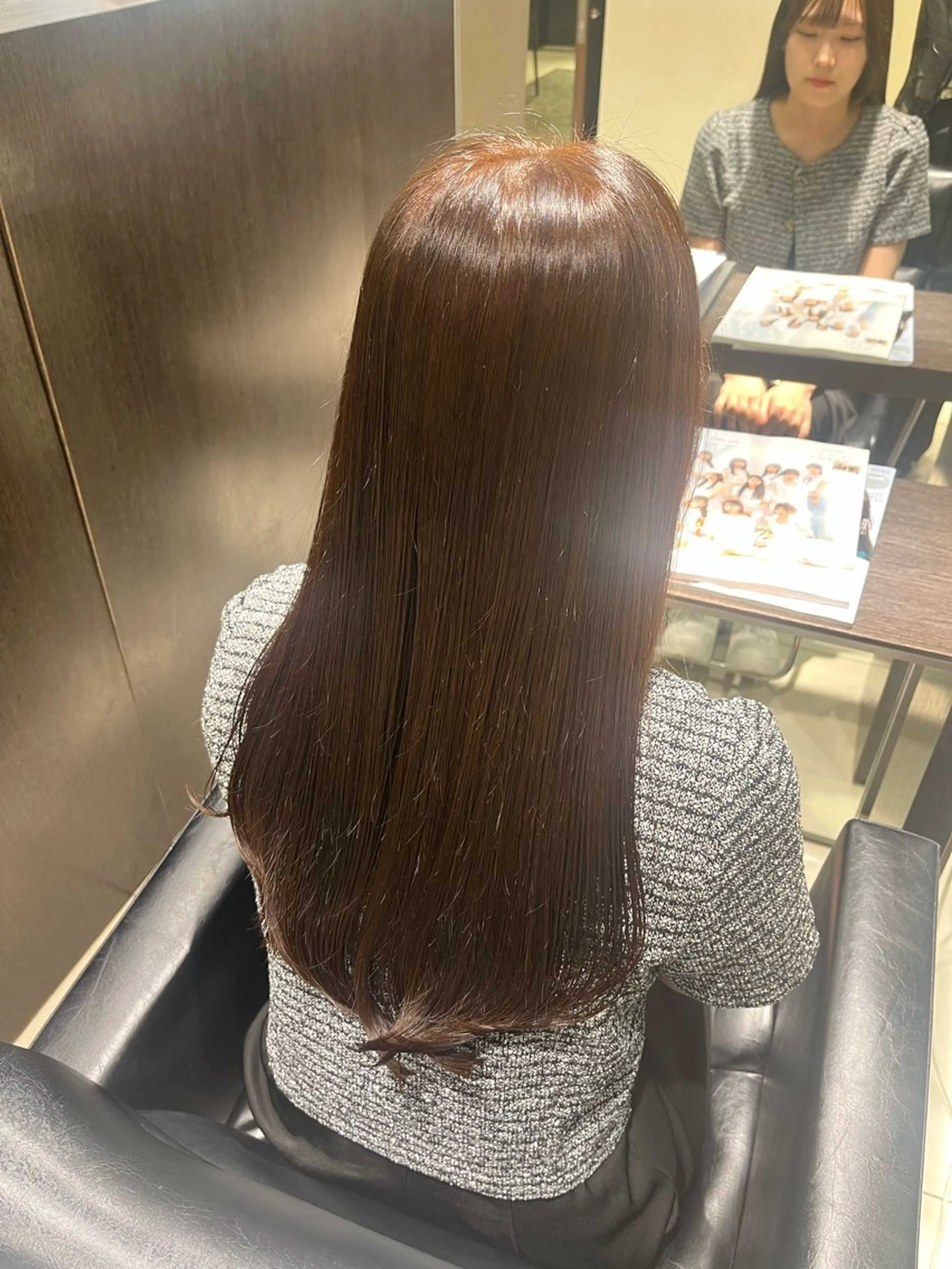 ロング ヘアカラー sakura 🪽 艶カラー/髪質改善のヘアスタイル