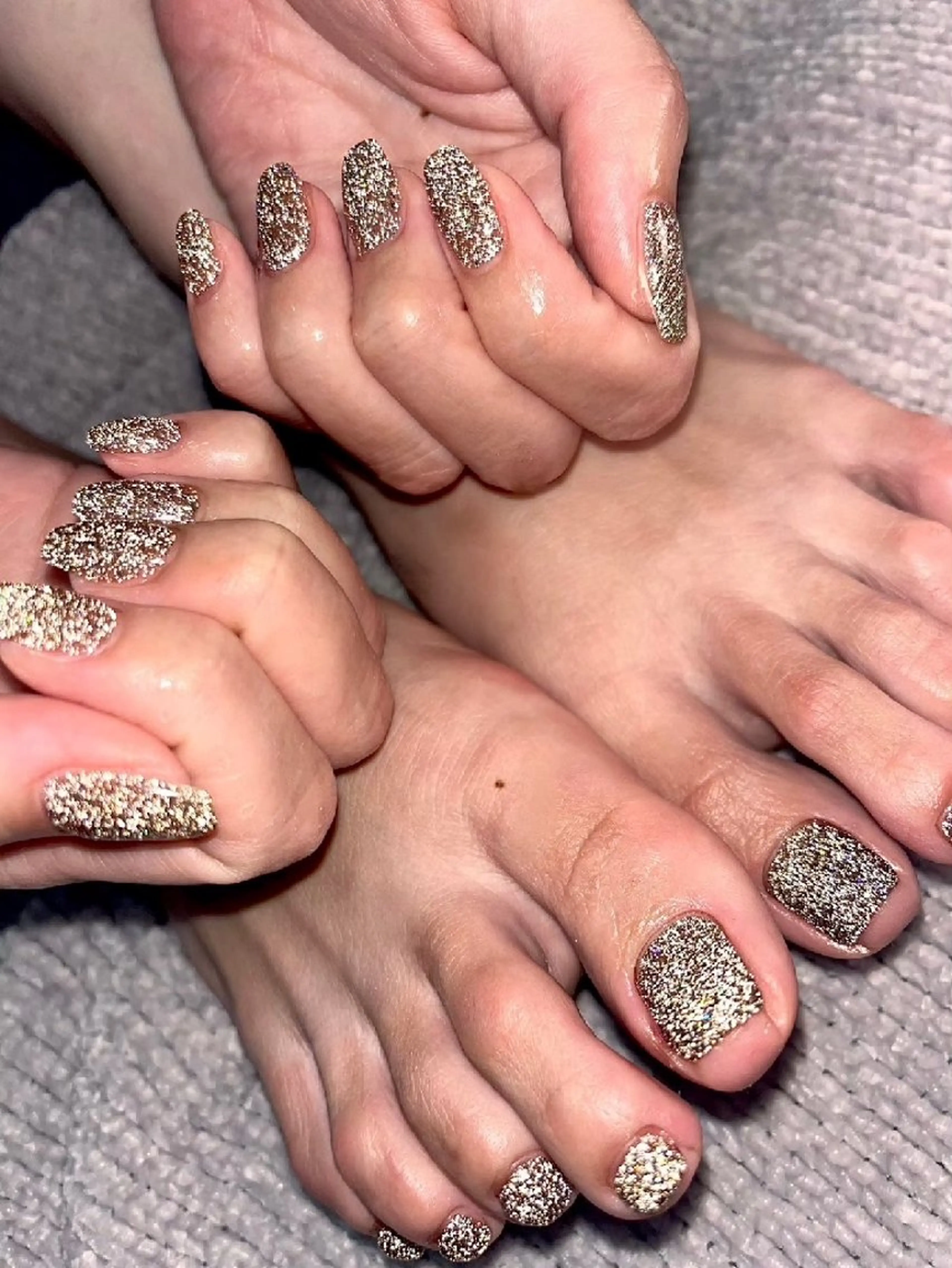 ネイル オレンジ フットネイル 8【エイト】所属・nail salon 8のネイルデザイン