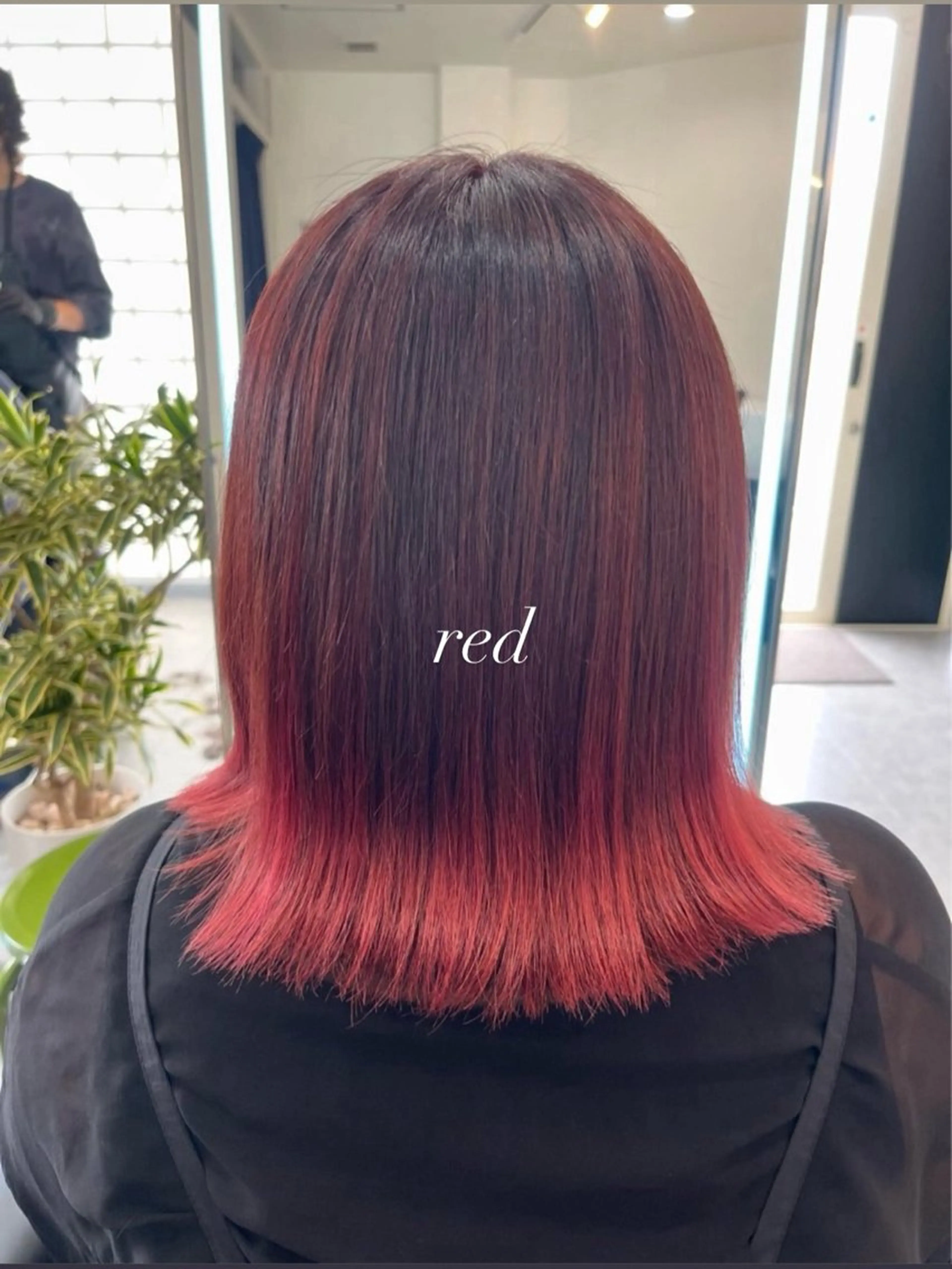 ミディアム カラー ヘアカラー トリートメント ARARE HAIR みゆきのヘアスタイル