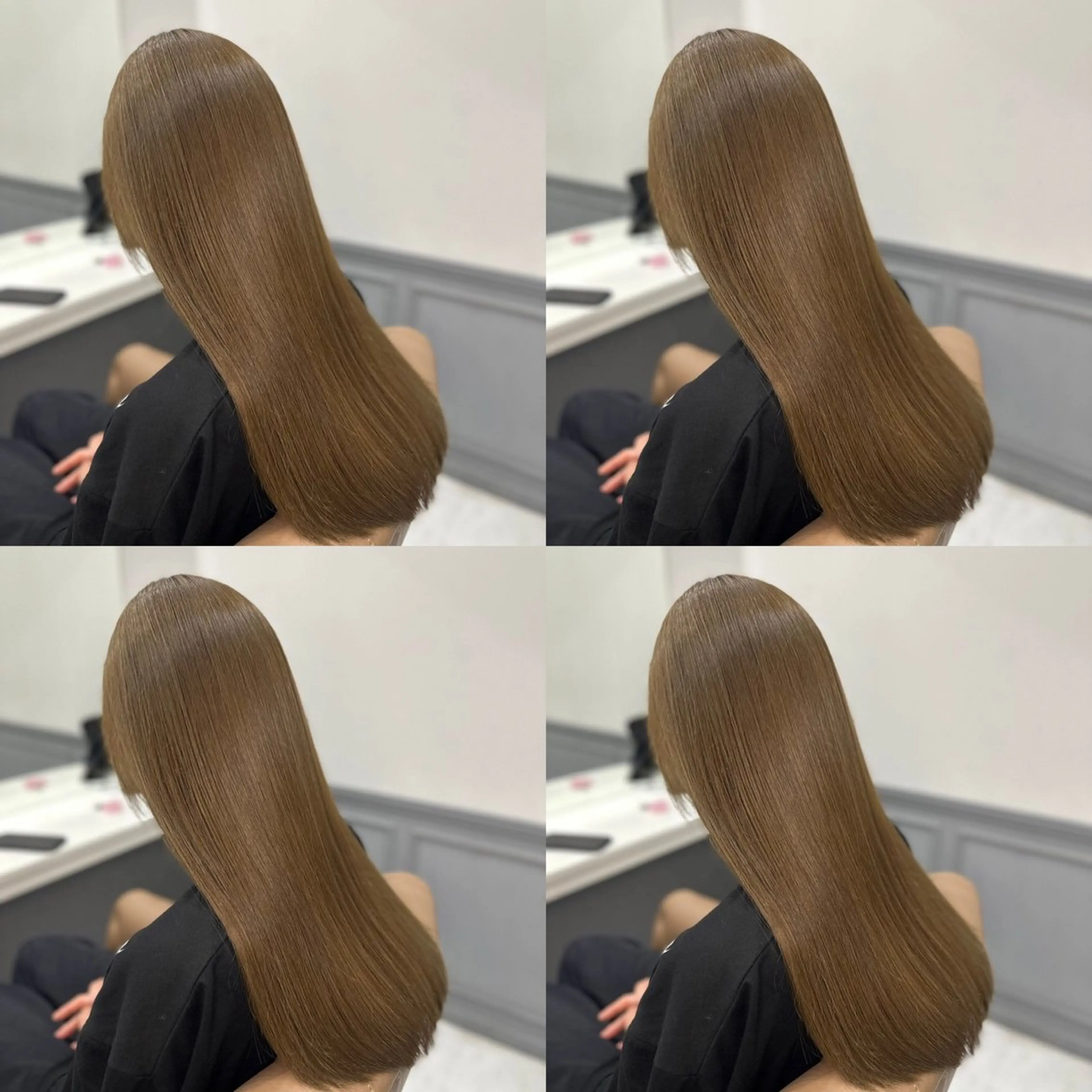 🌈【髪質改善メニュー】🌈極艶カラー➕ULTOWAトリートメント【髪質改善/ウルトワ/ULTOWA/縮毛矯正】の写真