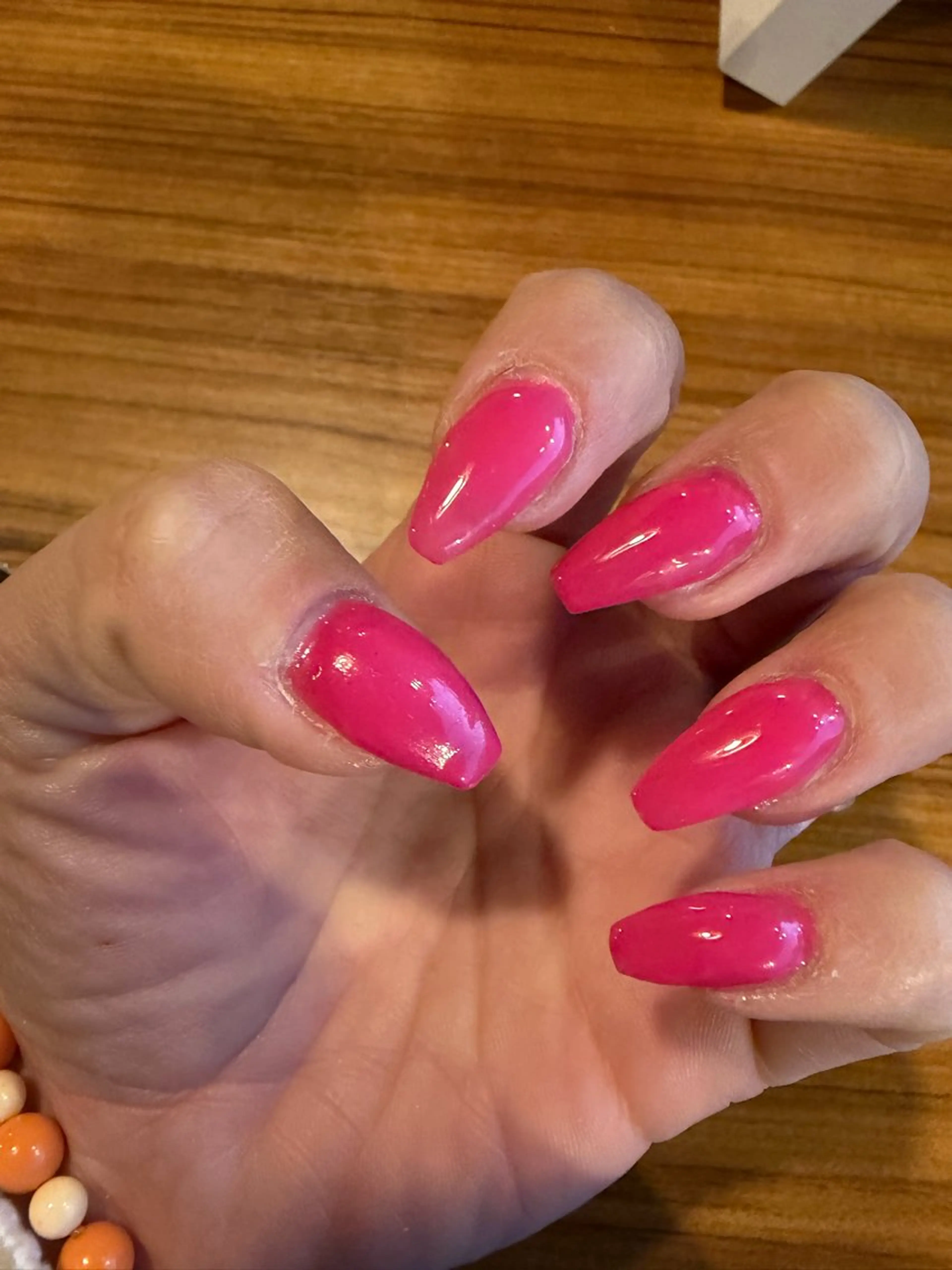 ネイル ワンカラーネイル クイーンステラ所属・眞鍋 歩のネイルデザイン