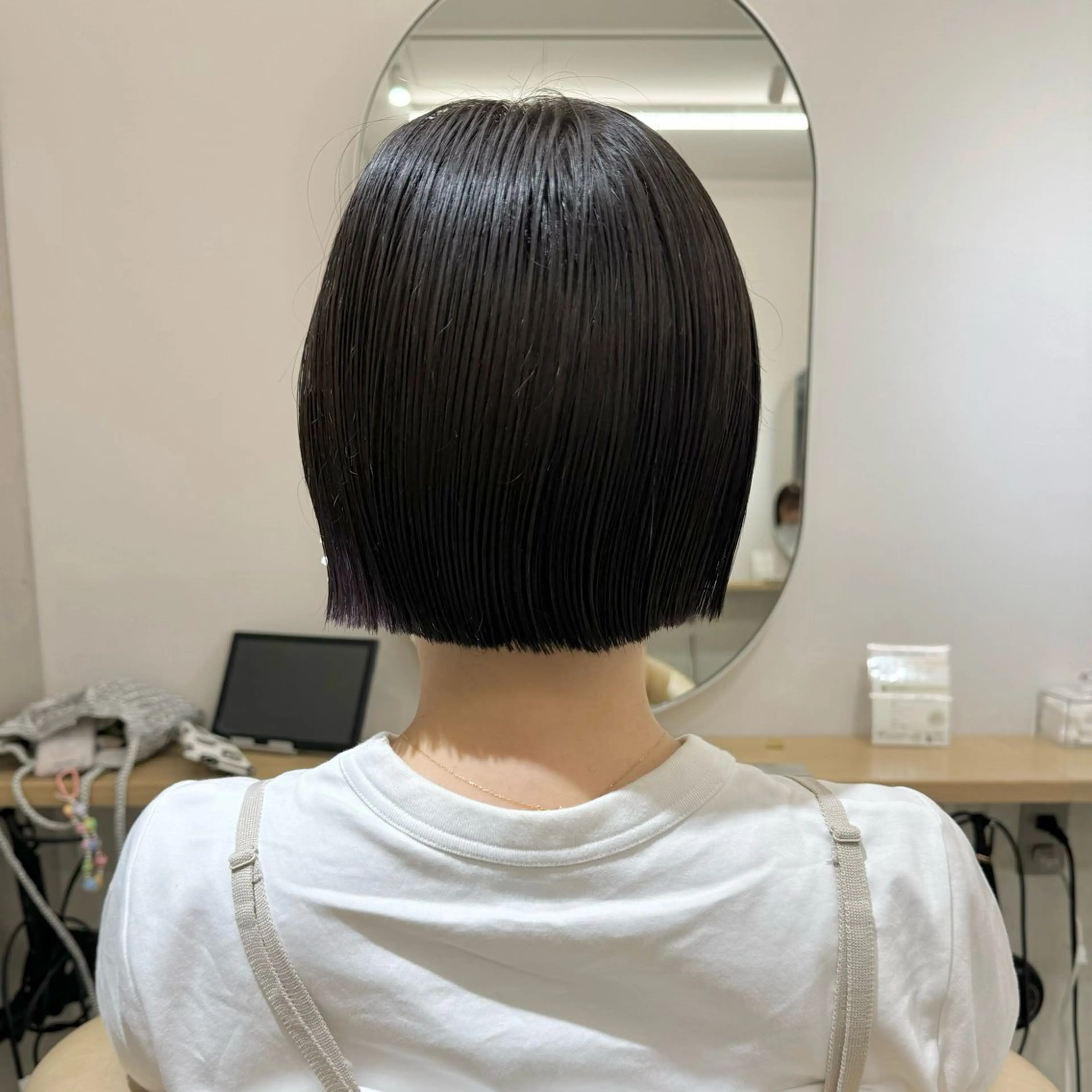 ショート ボブ SALOWIN銀座RAY ll所属・オオクラ マオのヘアスタイル