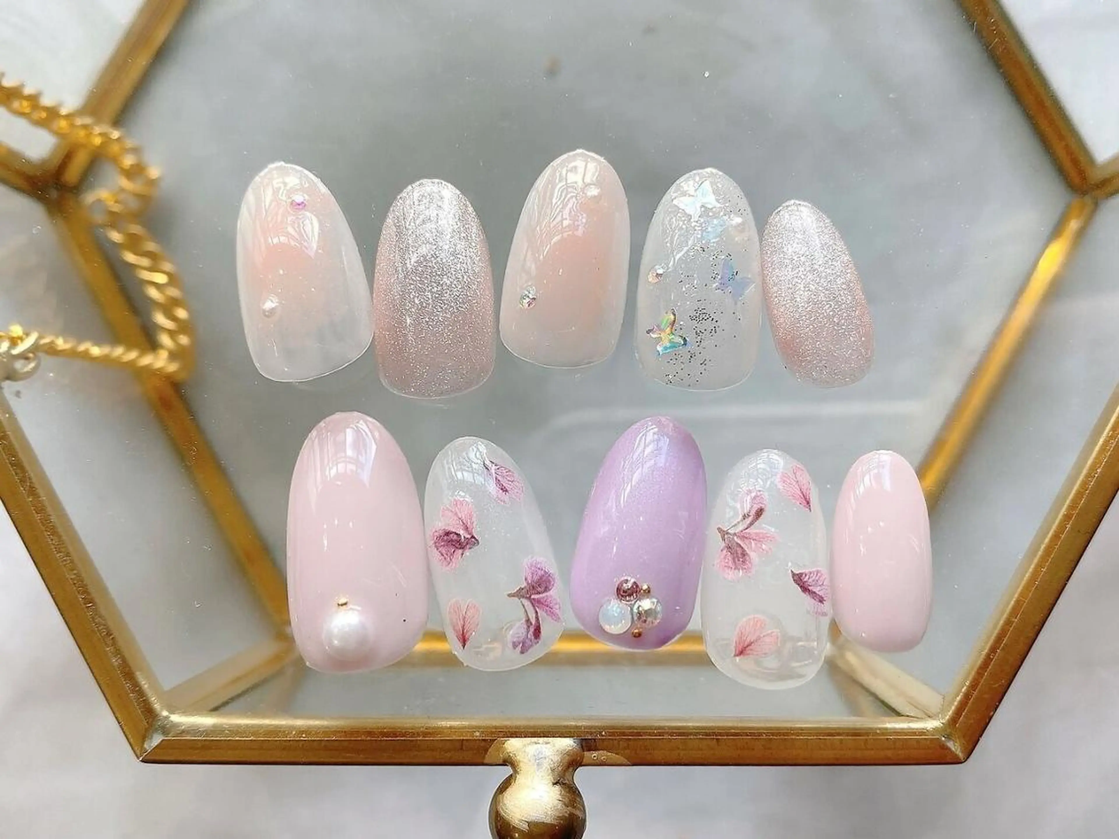 ネイル LIBELLE心斎橋 研修生のネイルデザイン