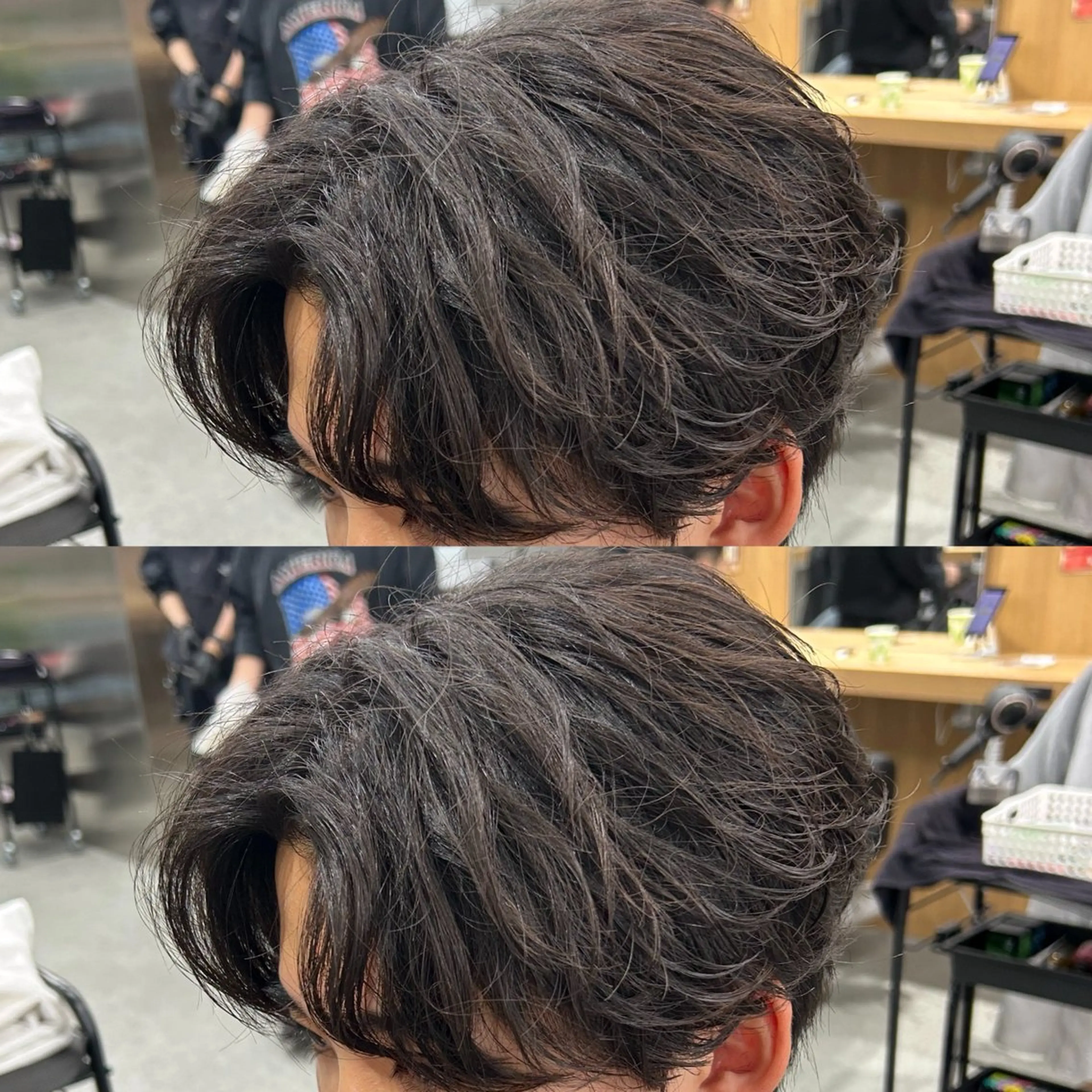 パーマ メンズ カット パーマ 渋谷サーフカール アメカジ美容師のヘアスタイル